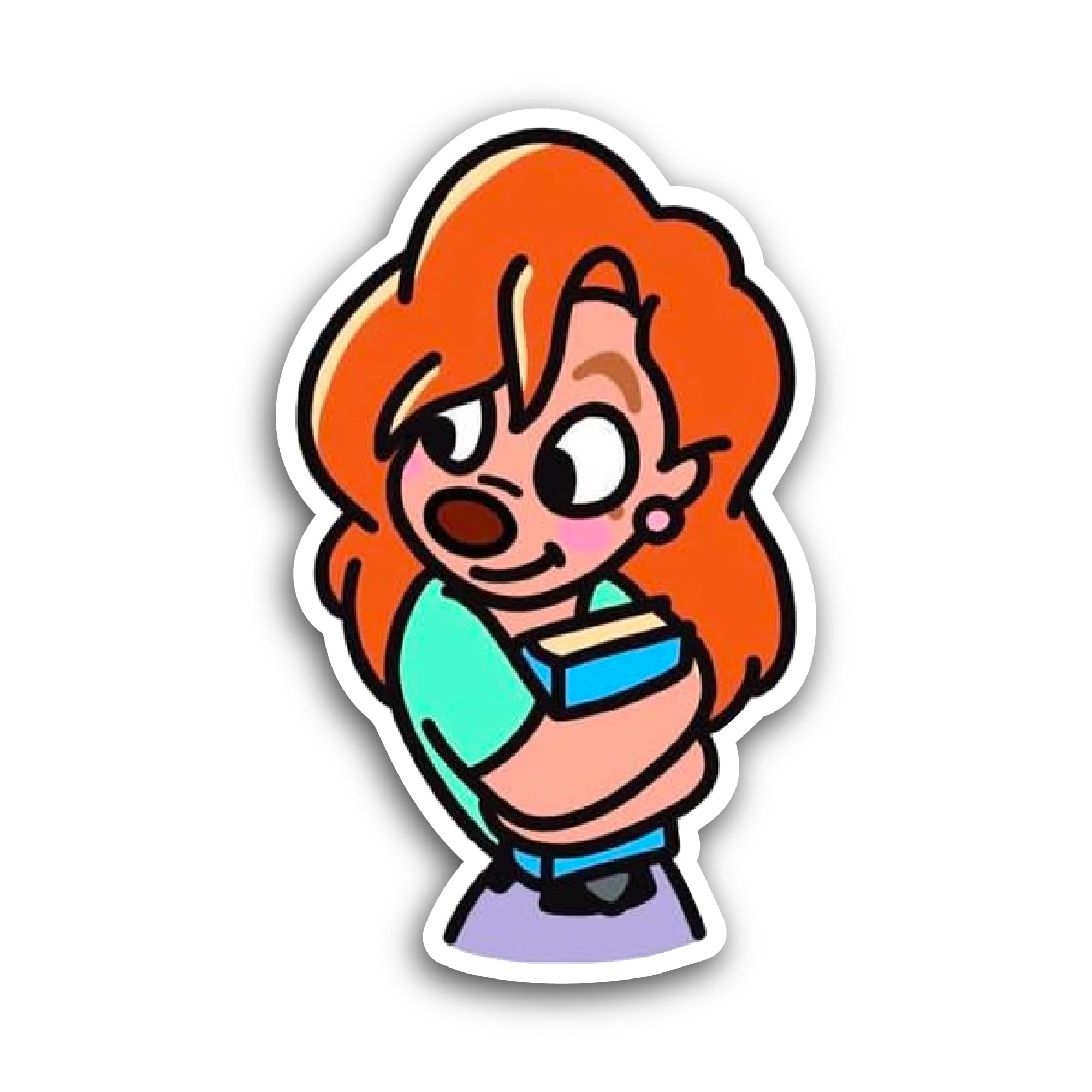 2 (Pieces) 3" and 5" Mexican Sacred Heart Sticker, Waterproof Vinyl Decals for Many Purpose Like Car