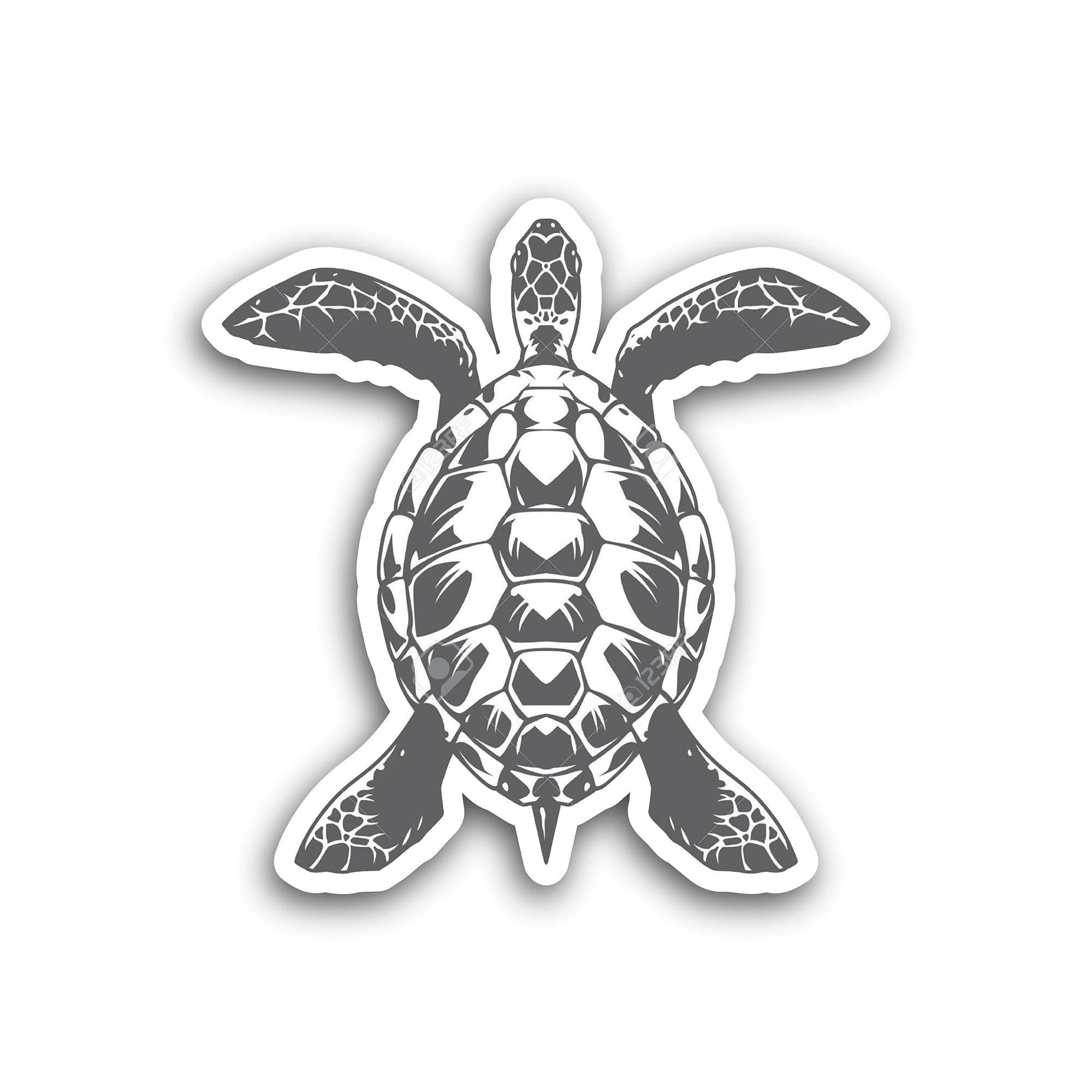 2 (Pieces) 2" and 3" Mexican Calavera Illustration Sticker, Waterproof Vinyl Decals for Many Purpose