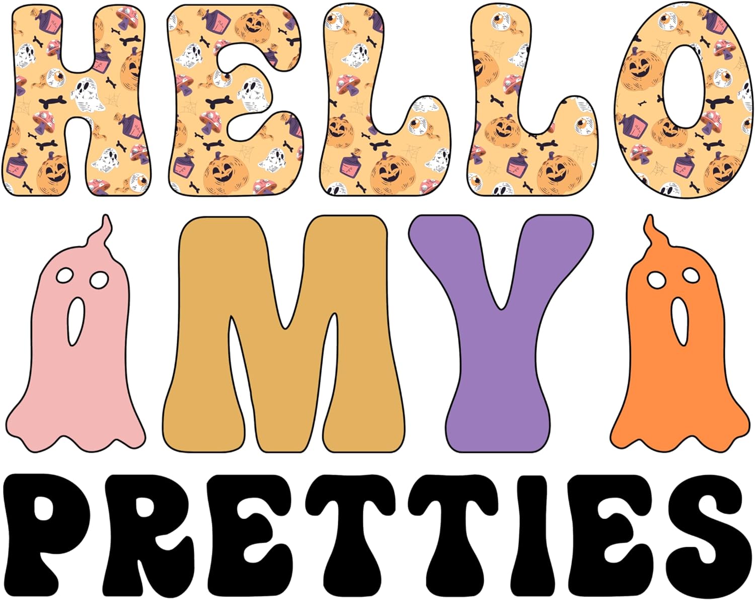 Inspirational Quote Hello My Pretties Motivational Sticker Vinyl Decal Motivation Stickers- 5" Vinyl Sticker Waterproof
