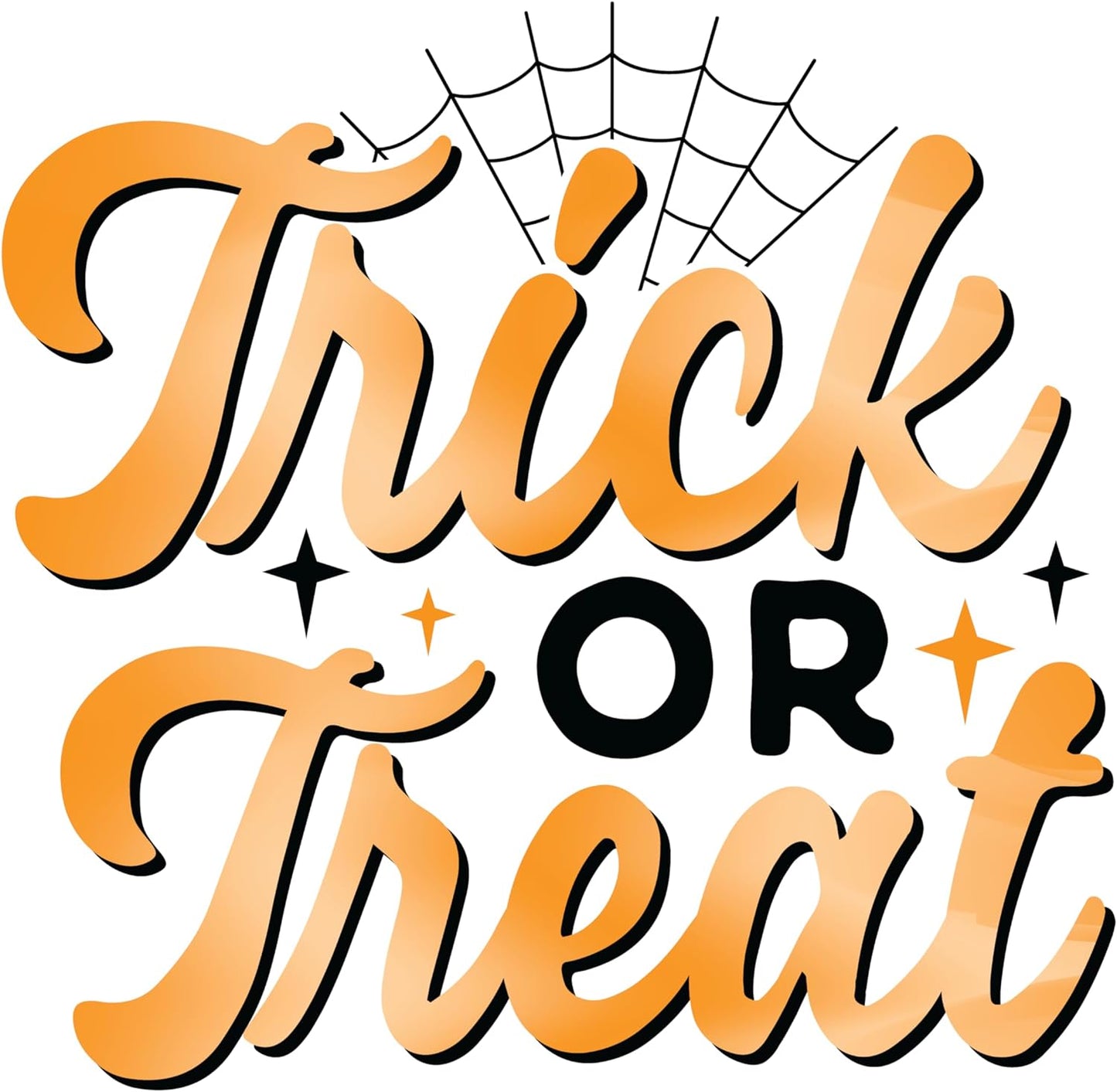 Inspirational Quote Trick Or Treat, Wonderful Gift Sticker Motivational Sticker Vinyl Decal Motivation Stickers- 5" Vinyl Sticker Waterproof