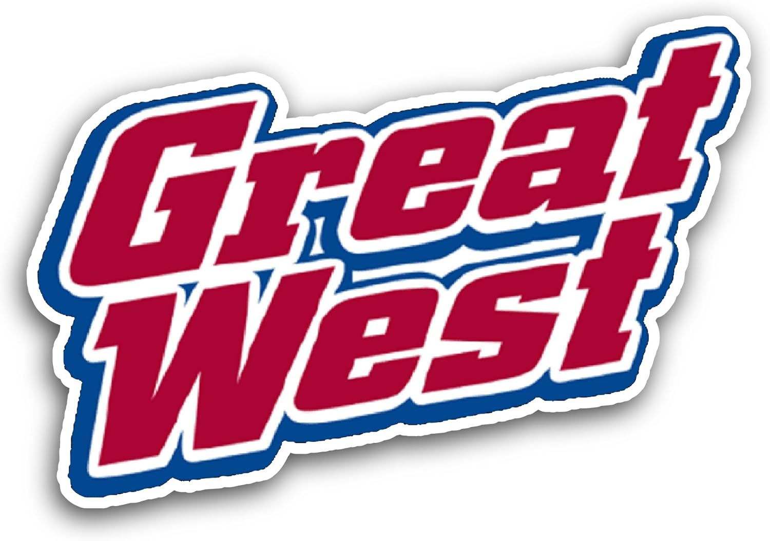 2 (Pieces) 3" and 5" Great W3st Sticker, Waterproof Vinyl Decals for Many Purpose Like Cars, Trucks, Laptops, Phones, Windows and More