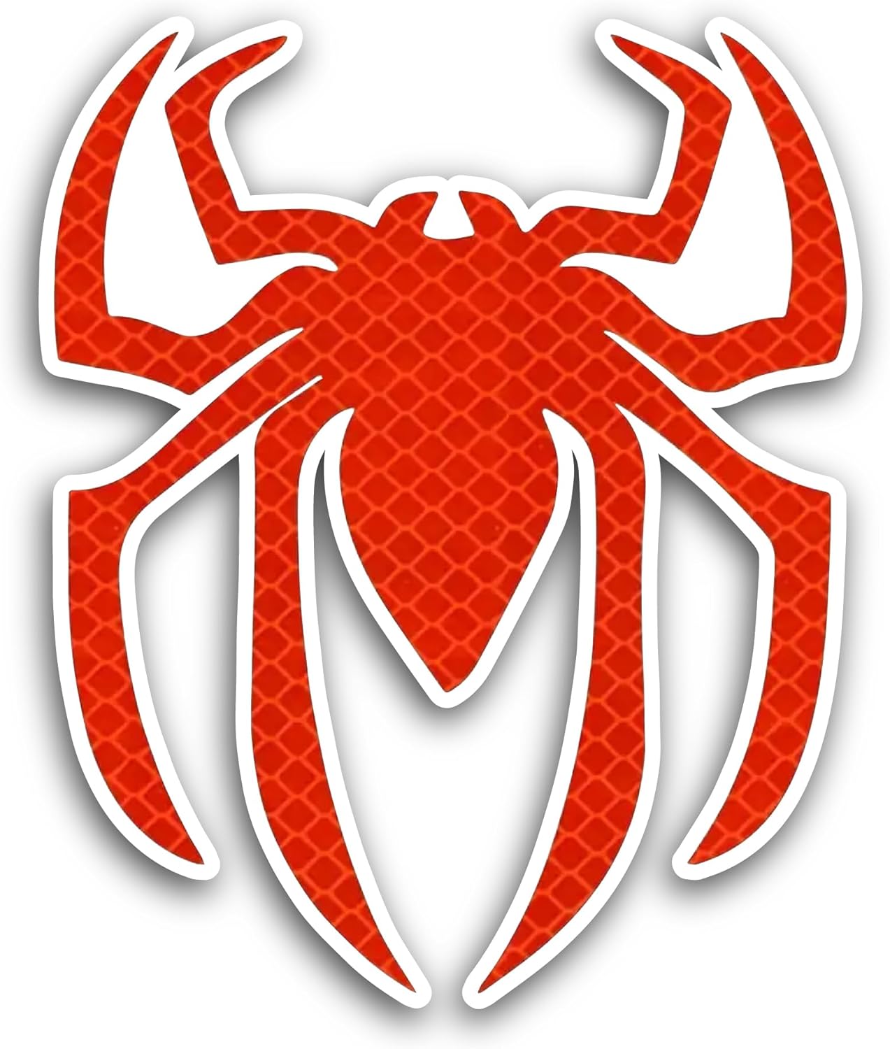 2 (Pieces) 3" and 5" Cartoon Spider Sticker, Waterproof Vinyl Decals for Many Purpose Like Cars, Trucks, Laptops, Phones, Windows and More
