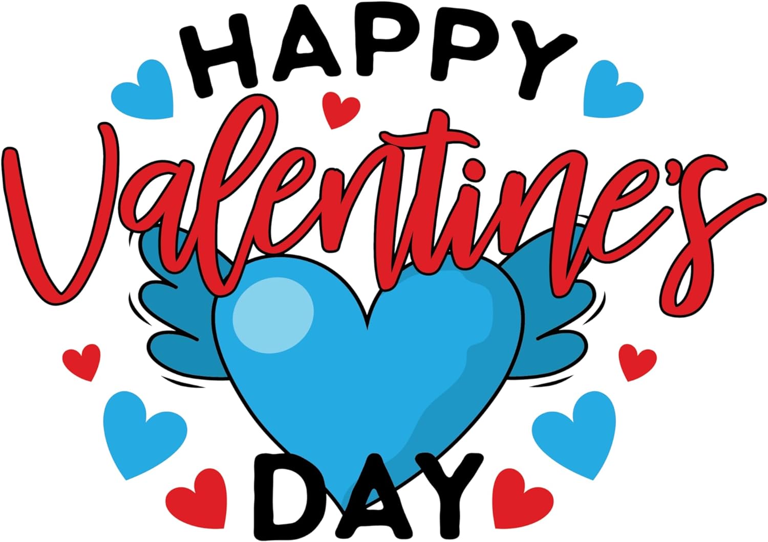 Inspirational Quote Happpy Valentines Day The Most Beautiful Show Love Motivational Sticker Vinyl Decal Motivation Stickers- 5" Vinyl Sticker Waterproof