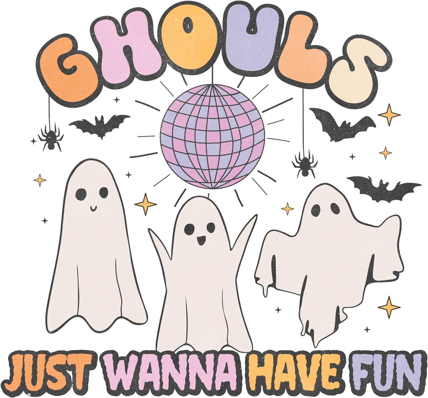 Inspirational Quote Ghouls Just Wanna Have Fun Motivational Sticker Vinyl Decal Motivation Stickers- 5" Vinyl Sticker Waterproof