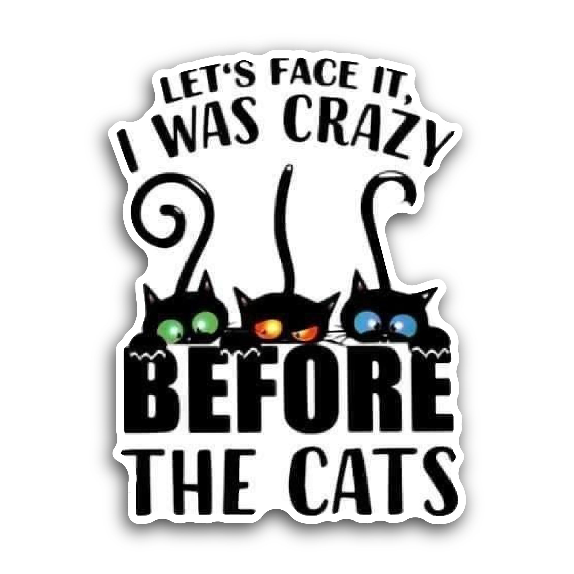 2 (Pieces) 3" and 5" Cold Night, Warm Bones Sticker, Waterproof Vinyl Decals for Many Purpose Like C