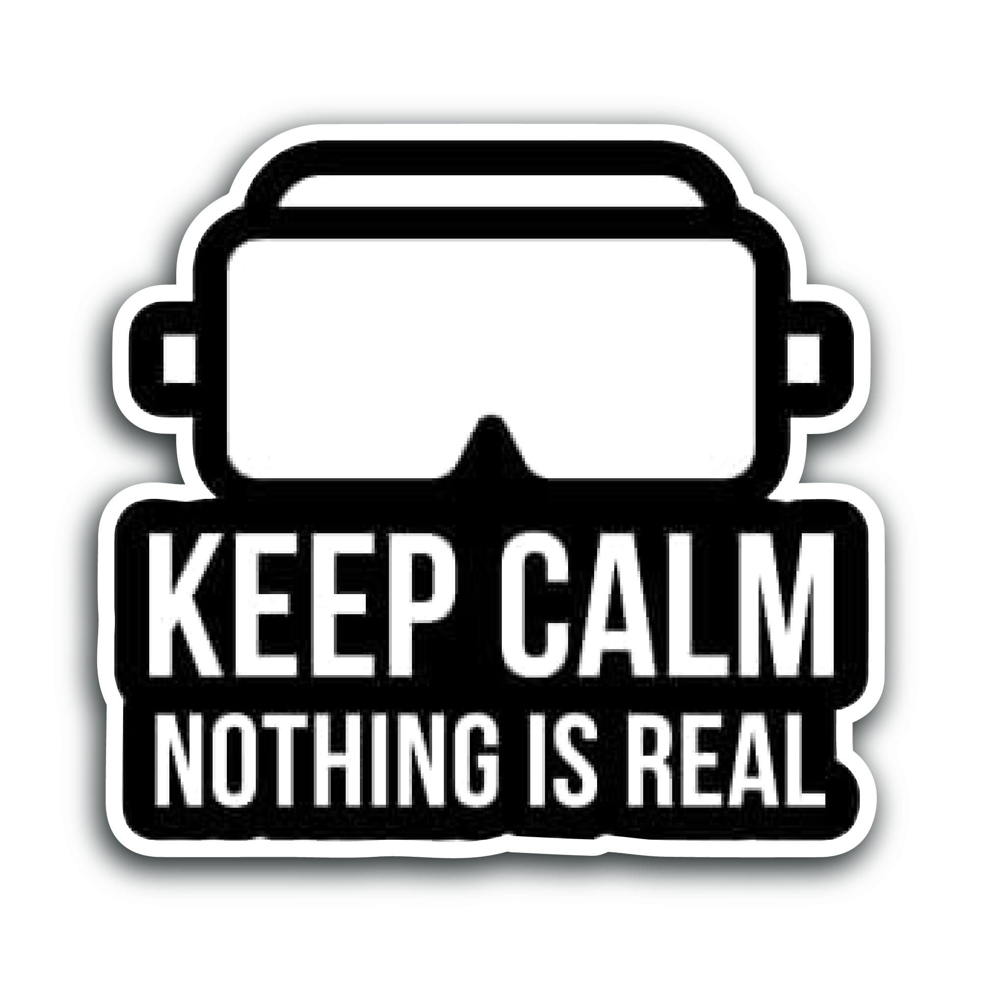 3 (Pieces) 1" 2" and 3" Beach is My Happy Place Message Decal Sticker, Waterproof & Scratch Resistan