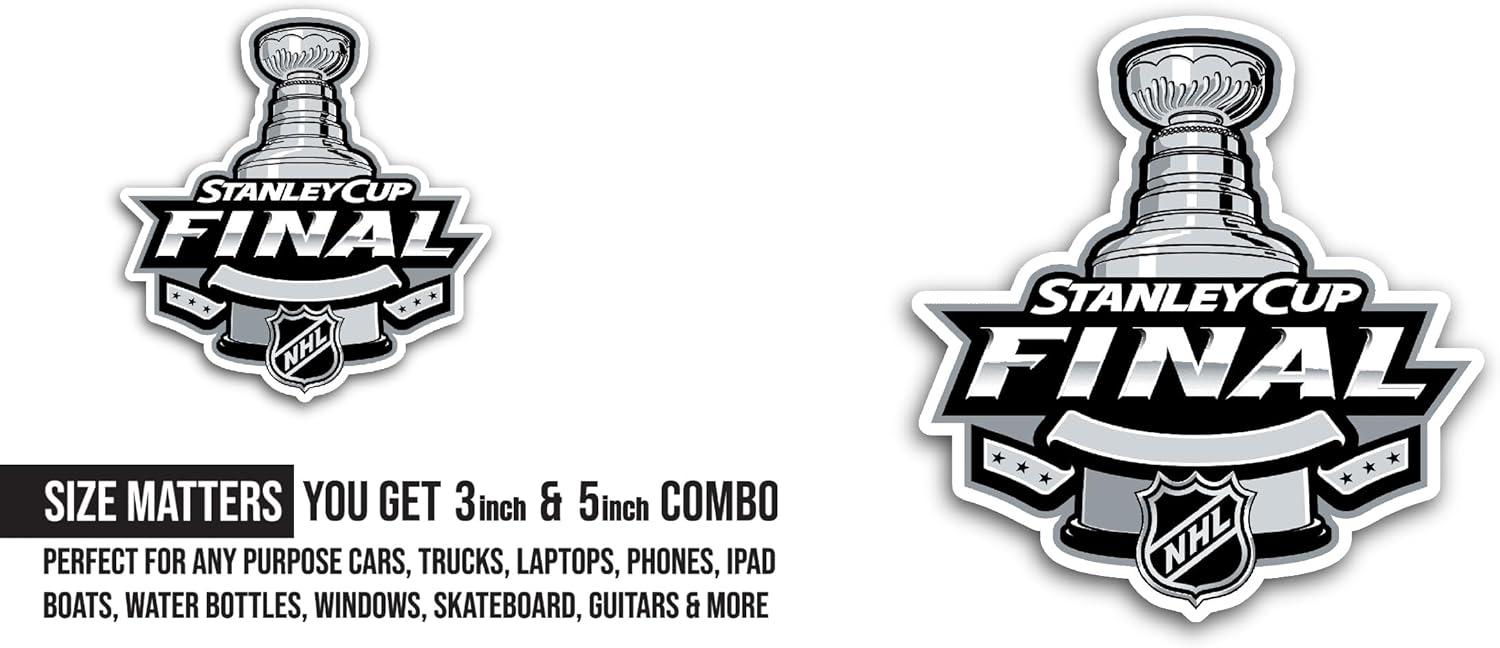 2 (Pieces) 3" and 5" Stanl3y Cup Sticker, Waterproof Vinyl Decals for Many Purpose Like Cars, Trucks, Laptops, Phones, Windows and More