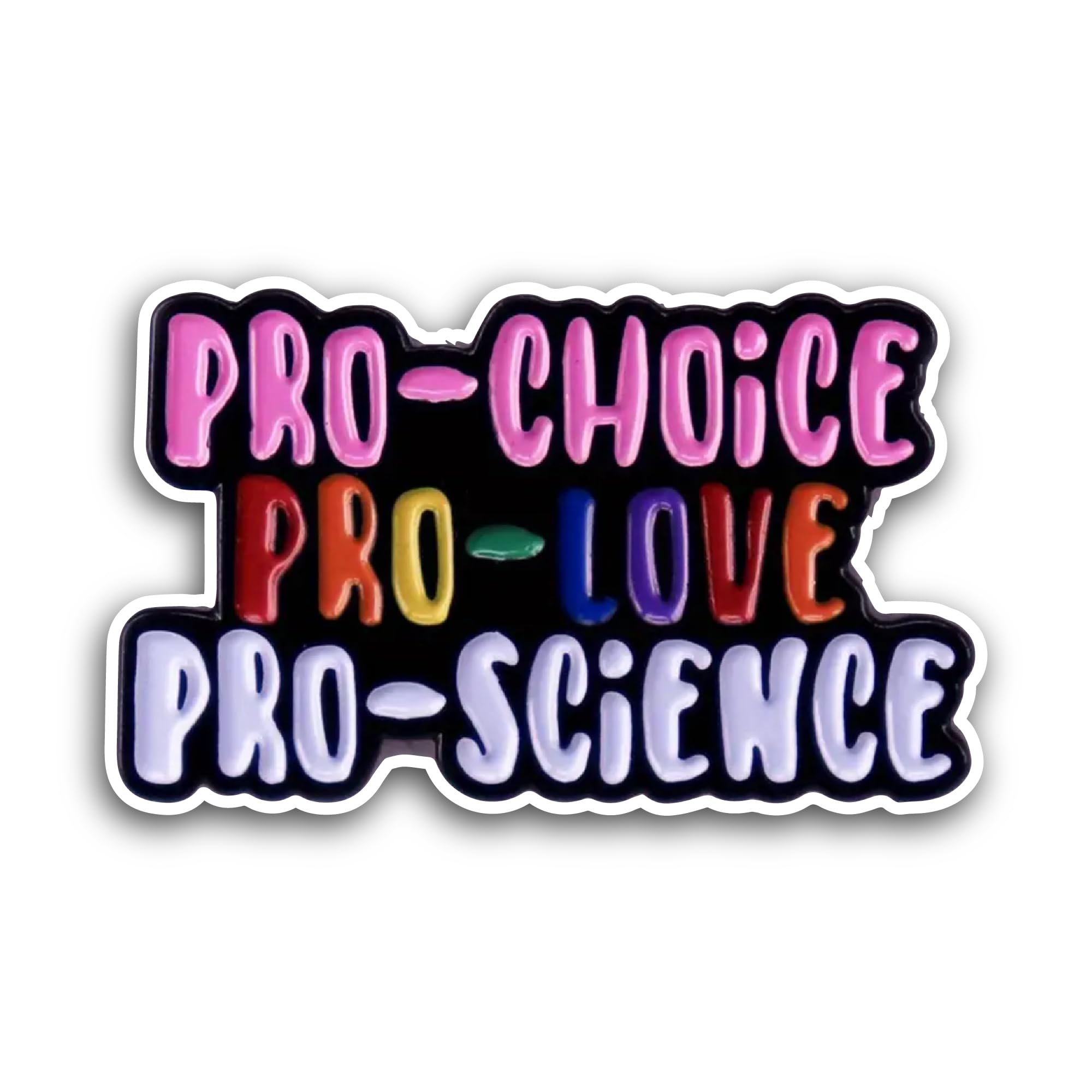 2 (Pieces) 3" and 5" Pro Choice Pro Love Pro Science Sticker, Waterproof Vinyl Decals for Many Purpo