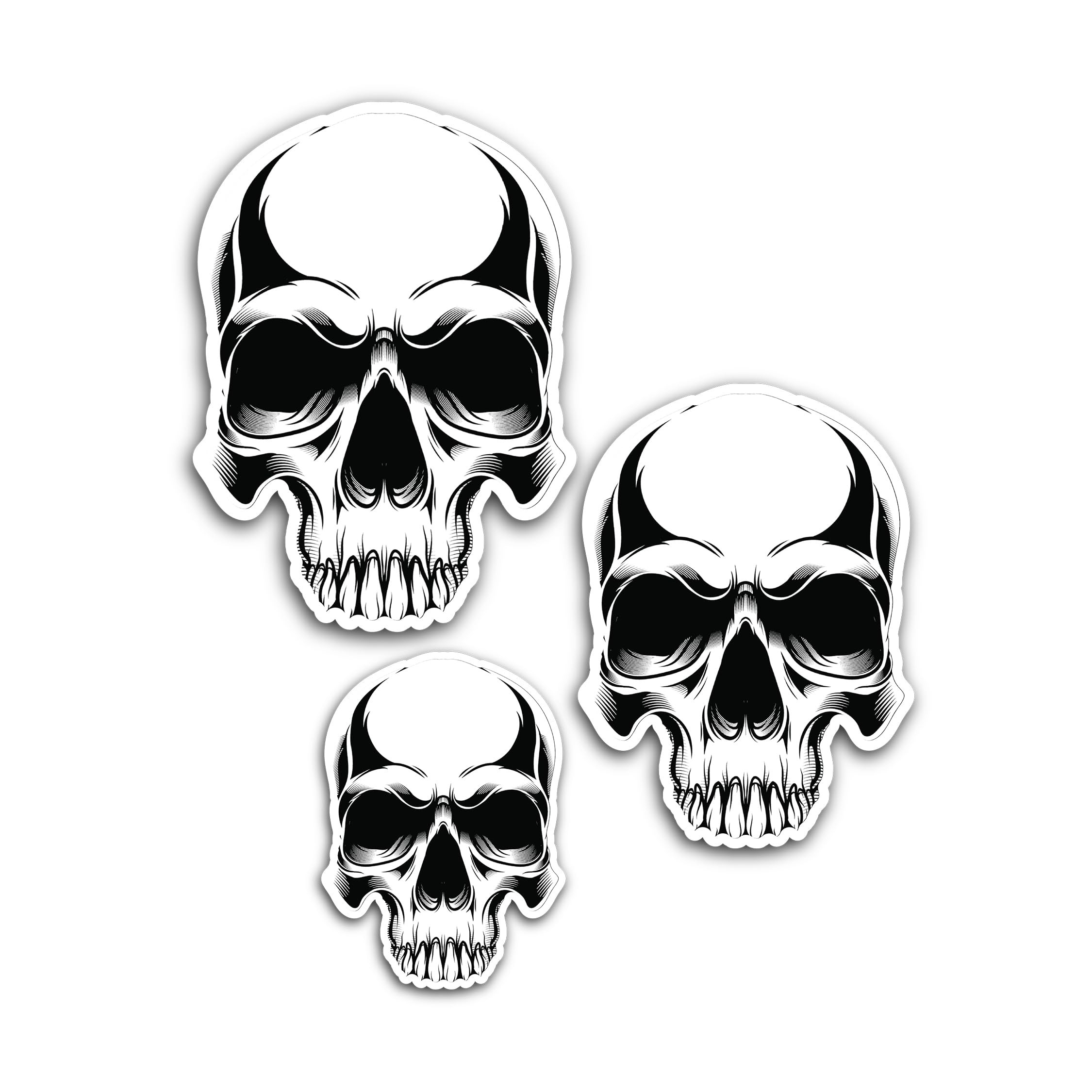 2 (Pieces) 3" and 5" Driftstickers Rising Sun Logo Sticker, Waterproof Vinyl Decals for Many Purpose