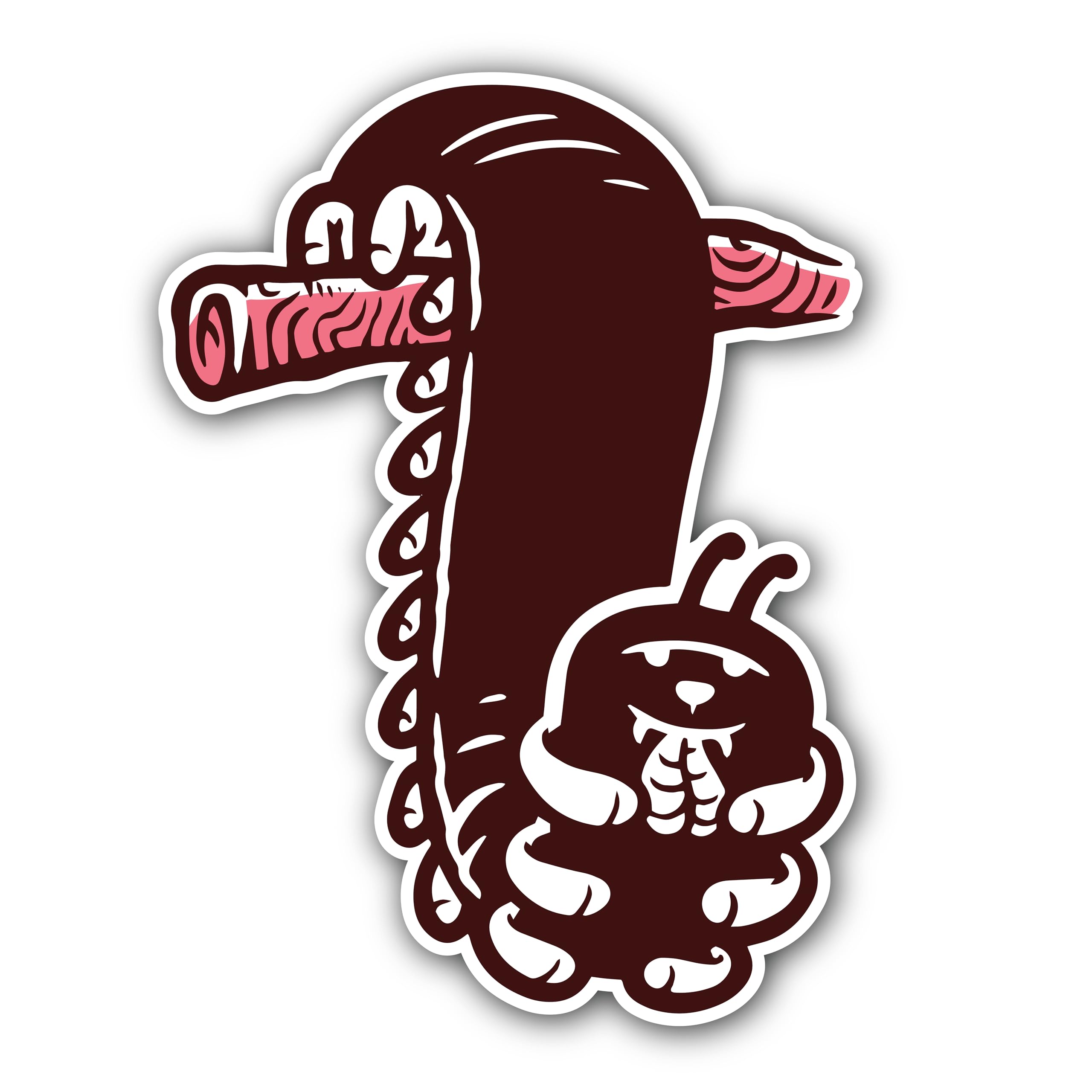 2 (Pieces) 3" and 5" Overhead Charcuterie Arrangement Sticker, Waterproof Vinyl Decals for Many Purp