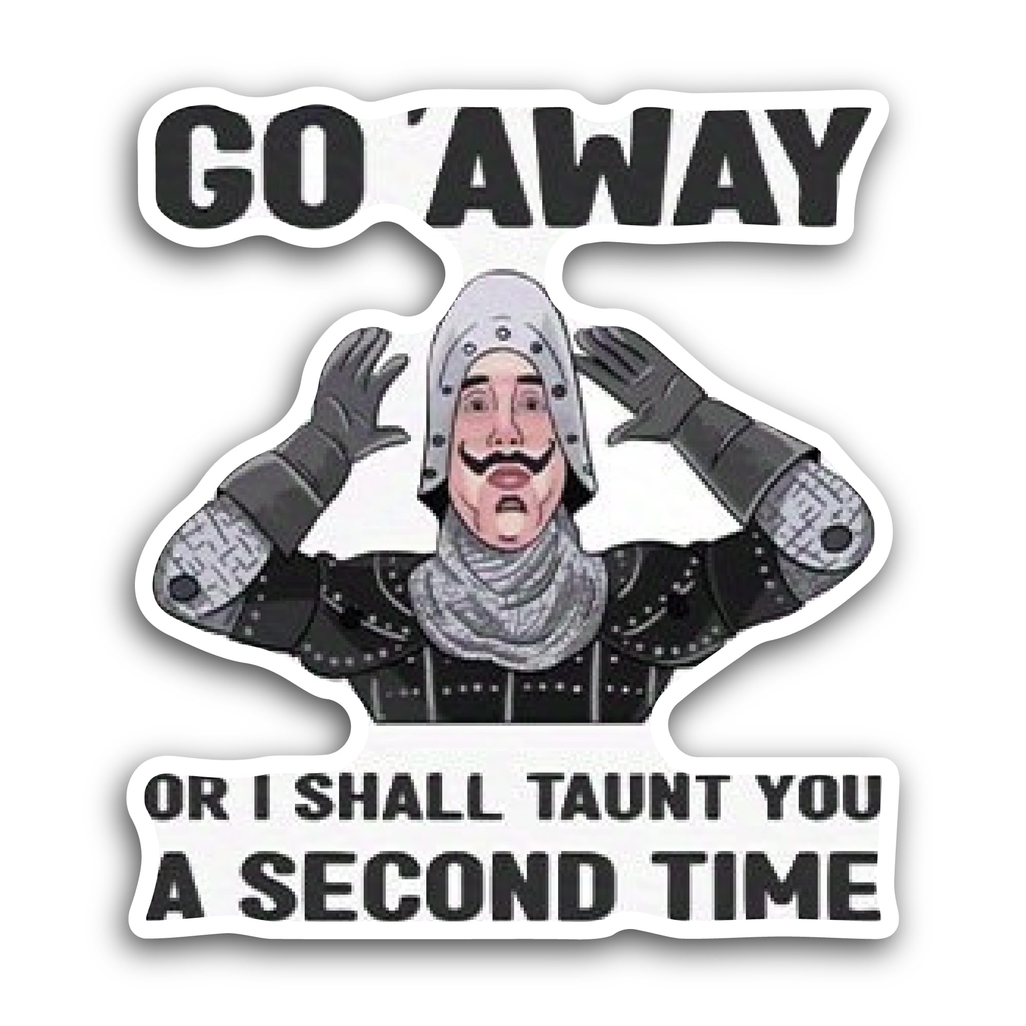 2 (Pieces) 3" and 5" A Haunting Night Sticker, Waterproof Vinyl Decals for Many Purpose Like Cars, T