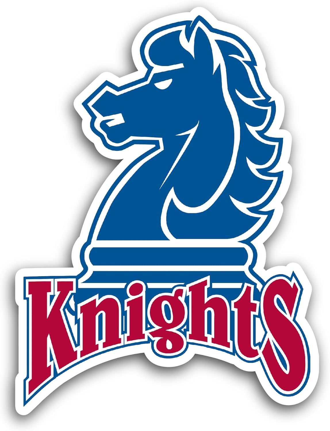 2 (Pieces) 3" and 5" Knights Sticker, Waterproof Vinyl Decals for Many Purpose Like Cars, Trucks, Laptops, Phones, Windows and More