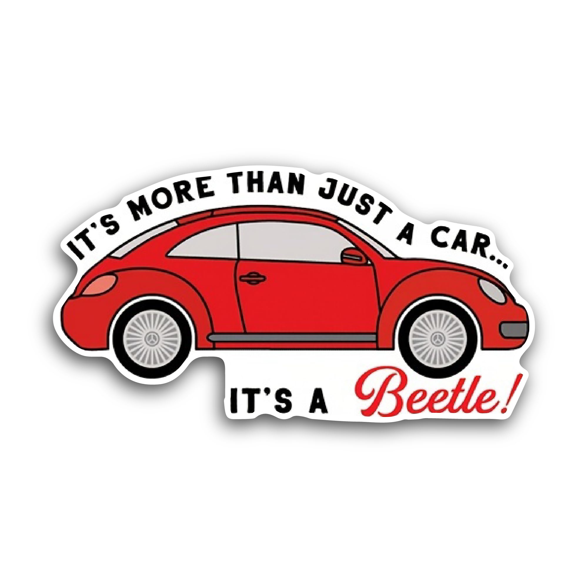 2 (Pieces) 3" and 5" Electric Holiday Cheer Sticker, Waterproof Vinyl Decals for Many Purpose Like C