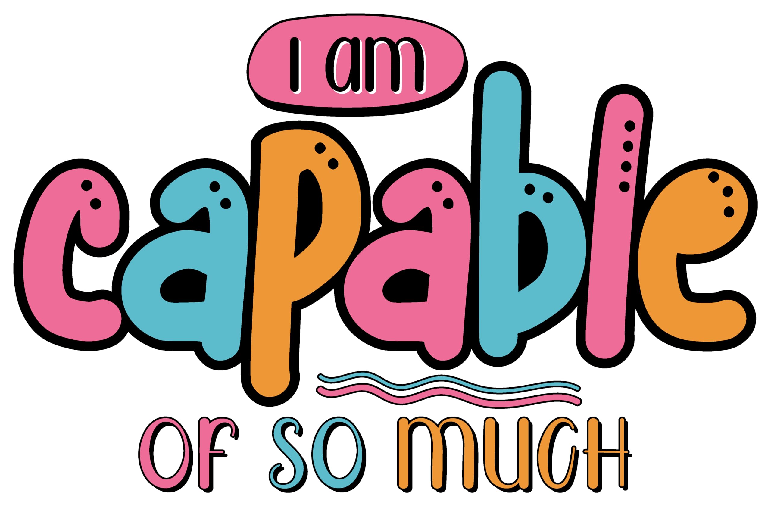 2 (Pieces) 3" and 5" Stickers n Decals All of Me Loves All of You - Motivational Sticker Vinyl Decal