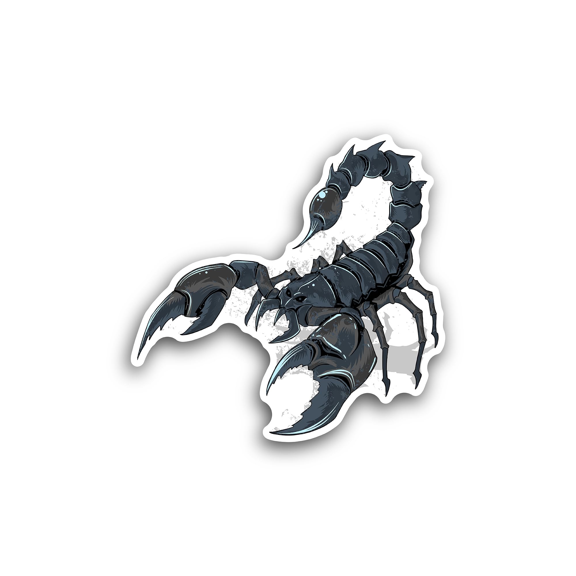 Stickers N Decals 2 (Pieces) 3"" and 5"" Black Scorpion Sticker,Waterproof Vinyl Decals for Many Pur