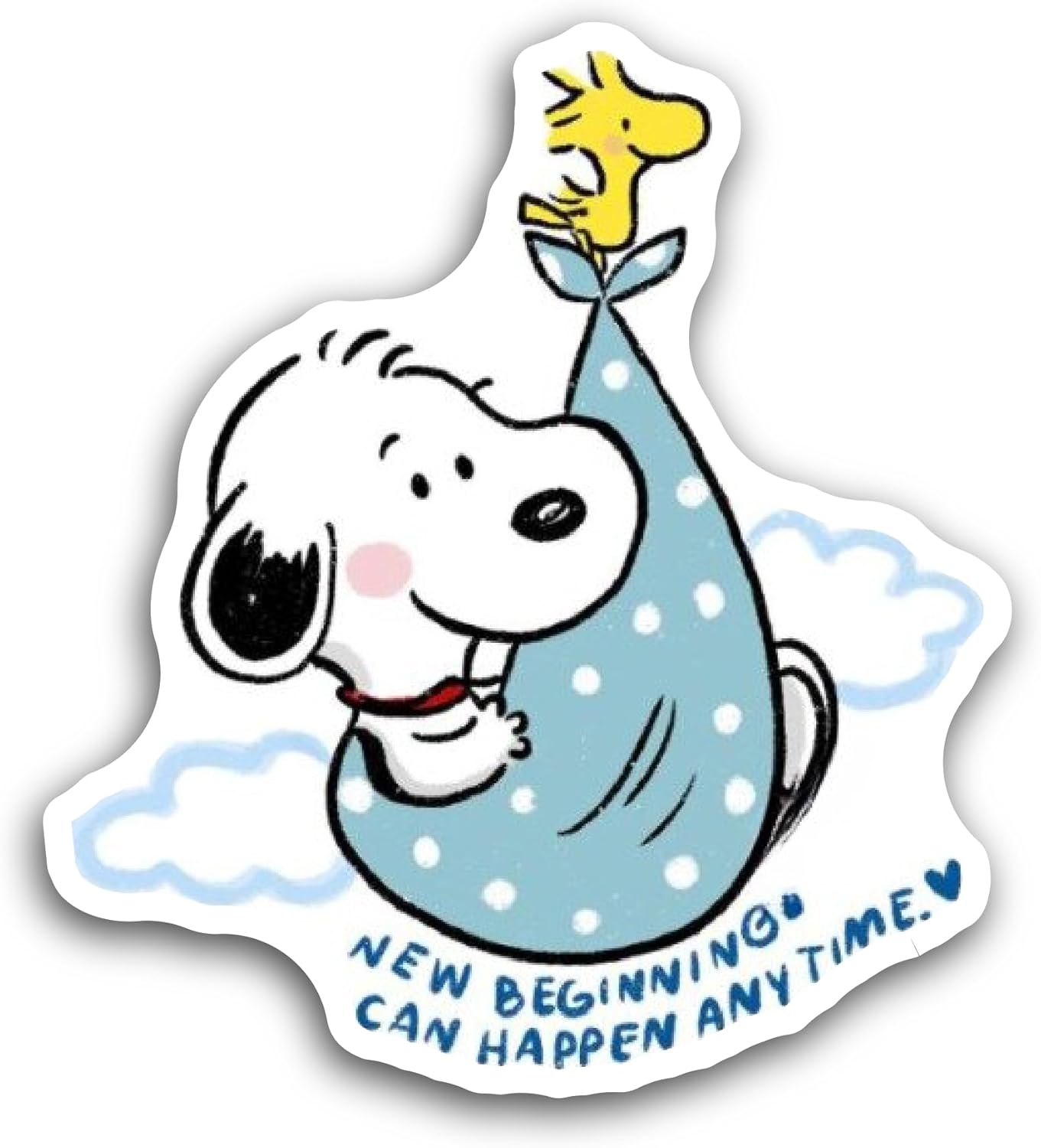 2 (Pieces) 3" and 5" SN00PY Cartoon Sticker, Waterproof Vinyl Decals for Many Purpose Like Cars, Trucks, Laptops, Phones, Windows and More