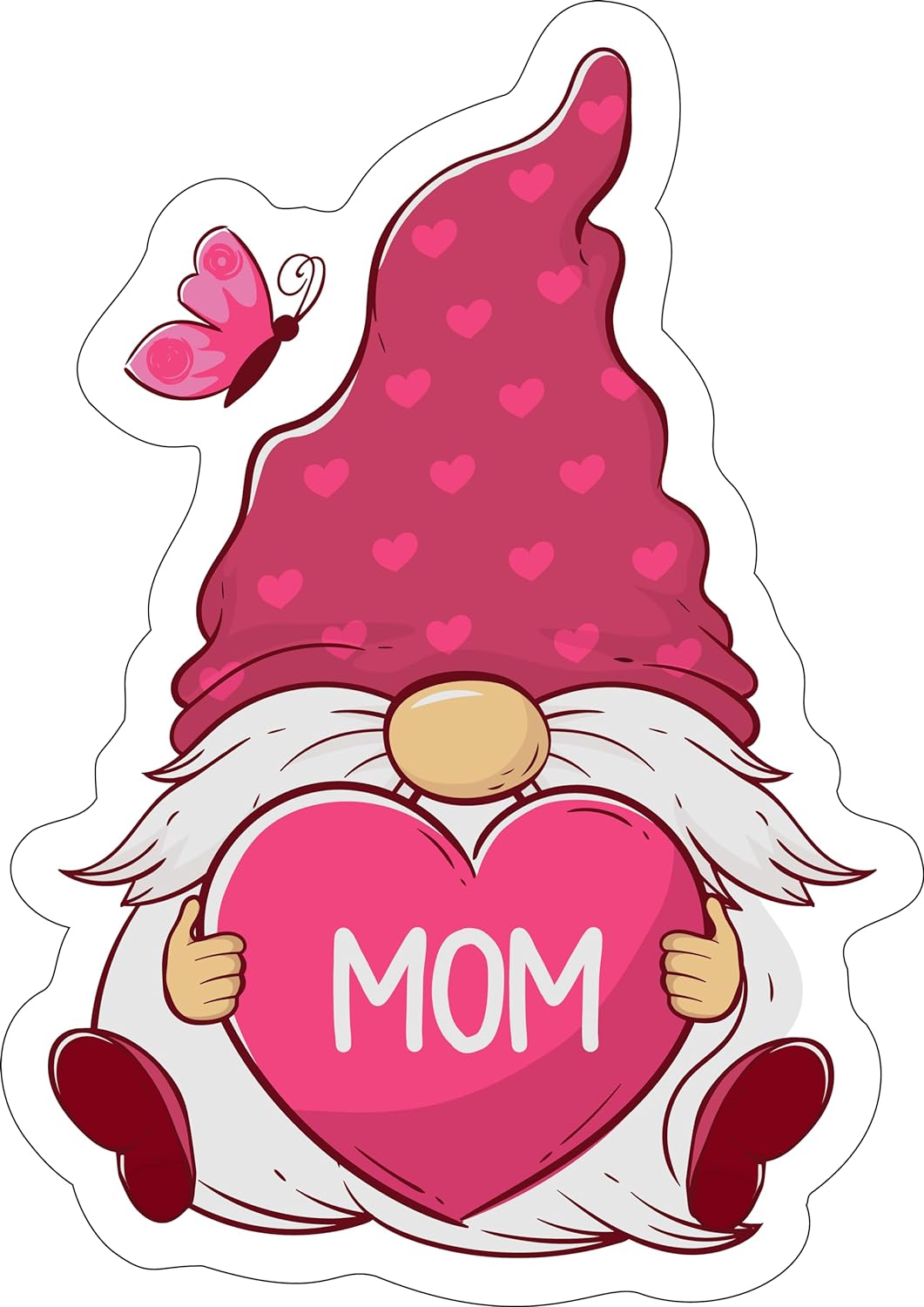 Inspirational Quote Mom Love Motivational Sticker Vinyl Decal Motivation Stickers- 5" Vinyl Sticker Waterproof