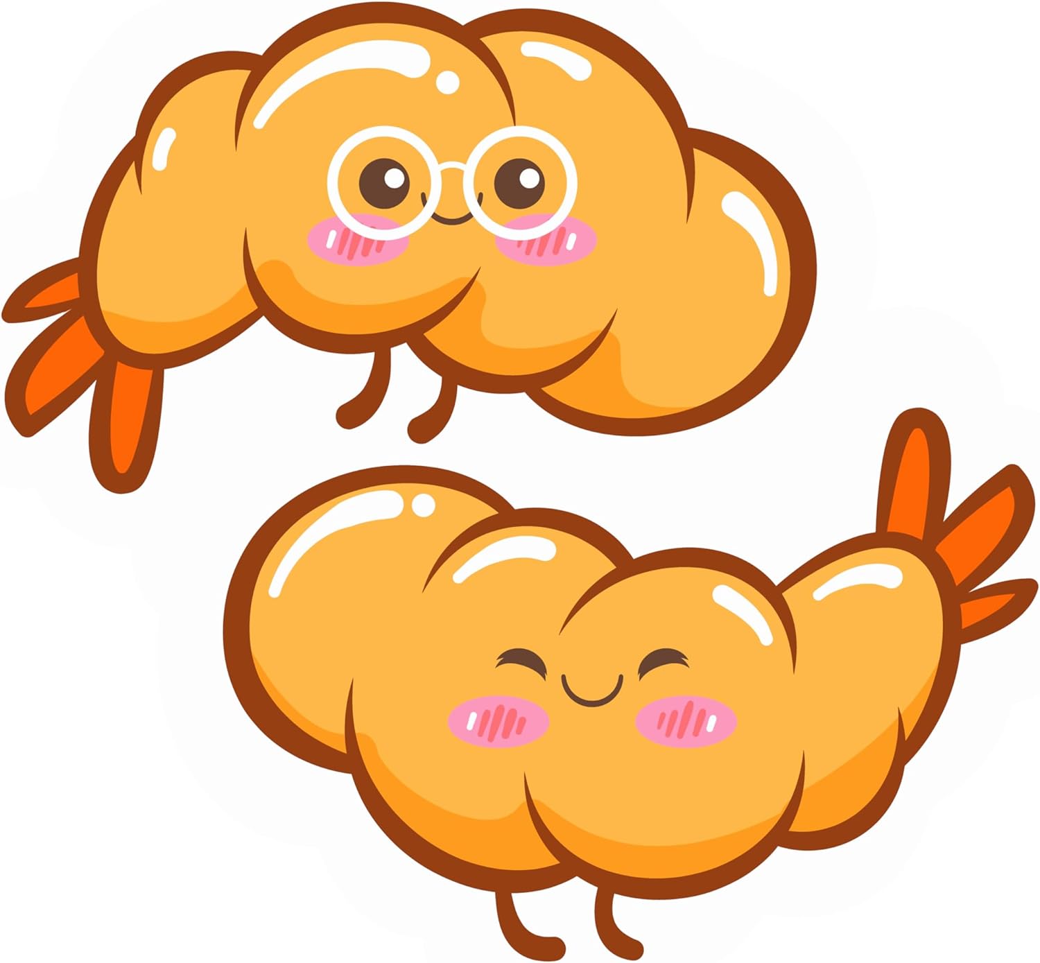 Inspirational Quote Happy Bread Character Motivational Sticker Vinyl Decal Motivation Stickers- 5" Vinyl Sticker Waterproof
