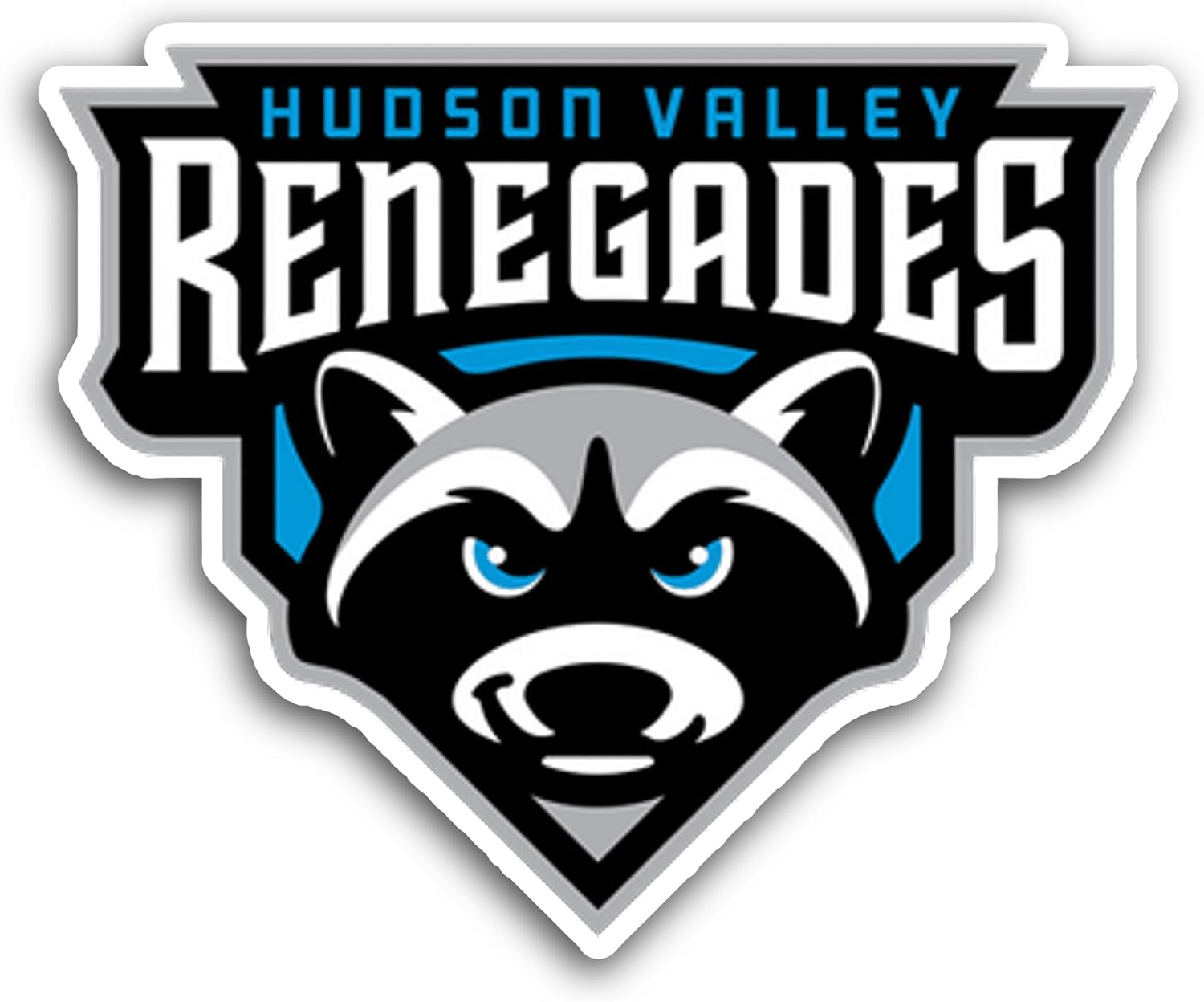 2 (Pieces) 3" and 5" Huds0n Valley Renegades Sticker, Waterproof Vinyl Decals for Many Purpose Like Cars, Trucks, Laptops, Phones, Windows and More