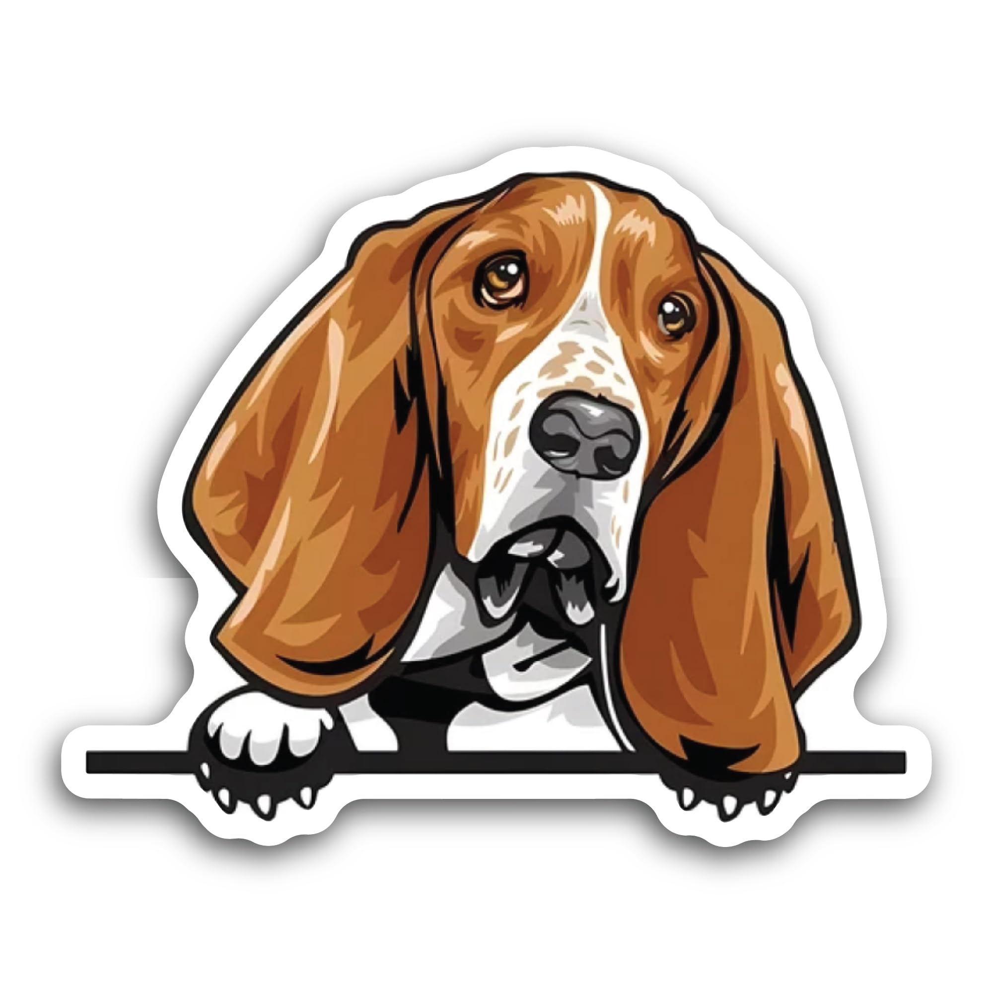 3 (Pieces) 1" 2" and 3" Chihuahua Dog Decal Sticker, Waterproof & Scratch Resistant for Many Purpose