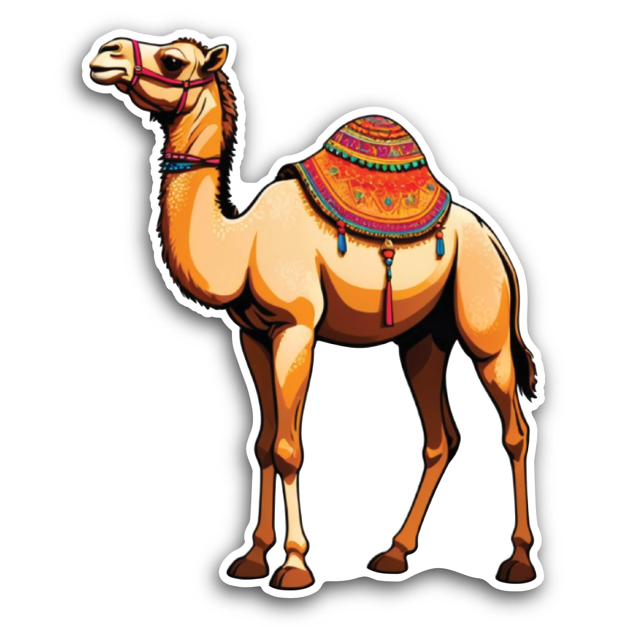 2 (Pieces) 3" and 5" Wake up and Dream Sticker, Waterproof Vinyl Decals for Many Purpose Like Cars, 