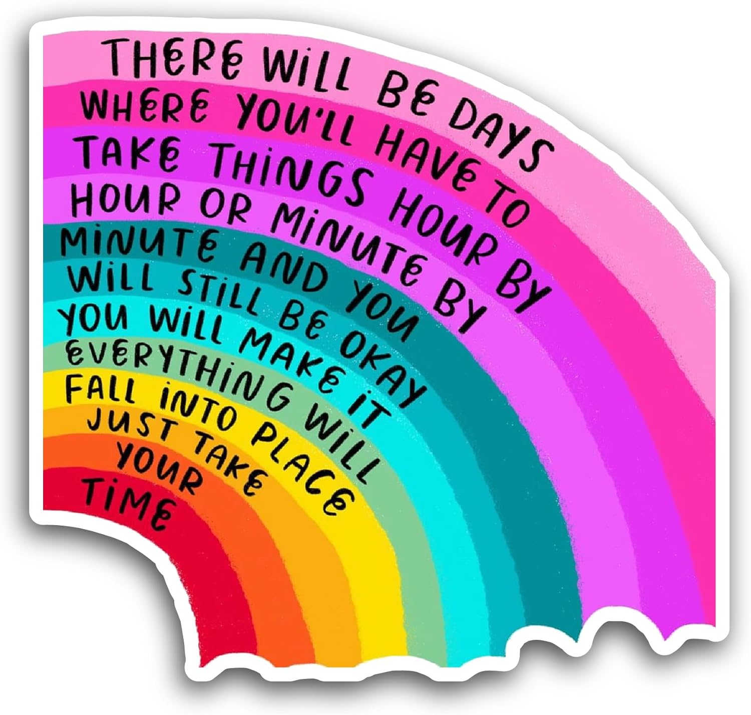 2 (Pieces) 3" and 5" There Will Be Days Sticker, Waterproof Vinyl Decals for Many Purpose Like Cars, Trucks, Laptops, Phones, Windows and More