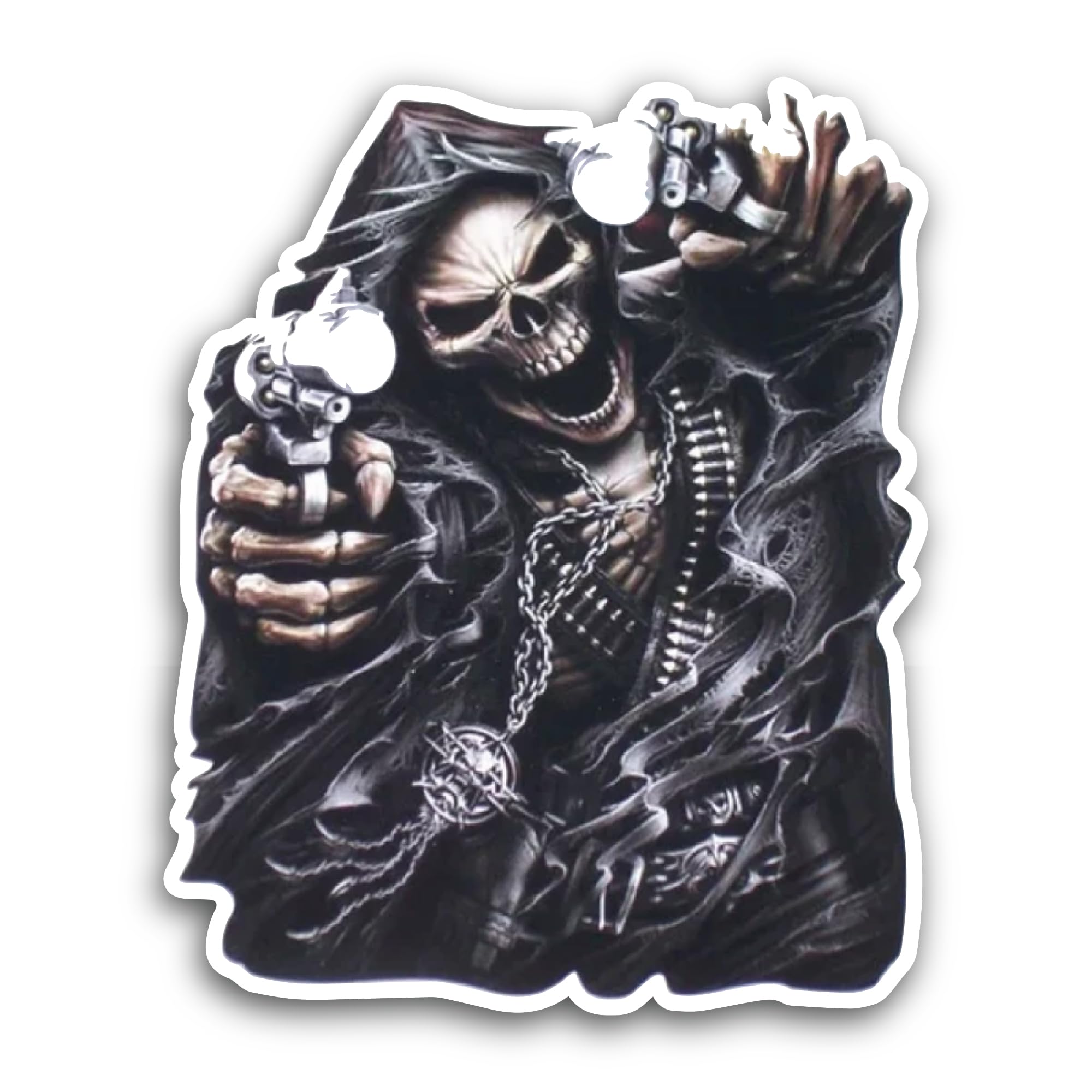 3 (Pieces) 1" 2" and 3" Mountain and Boat Decal Sticker, Waterproof & Scratch Resistant for Many Pur