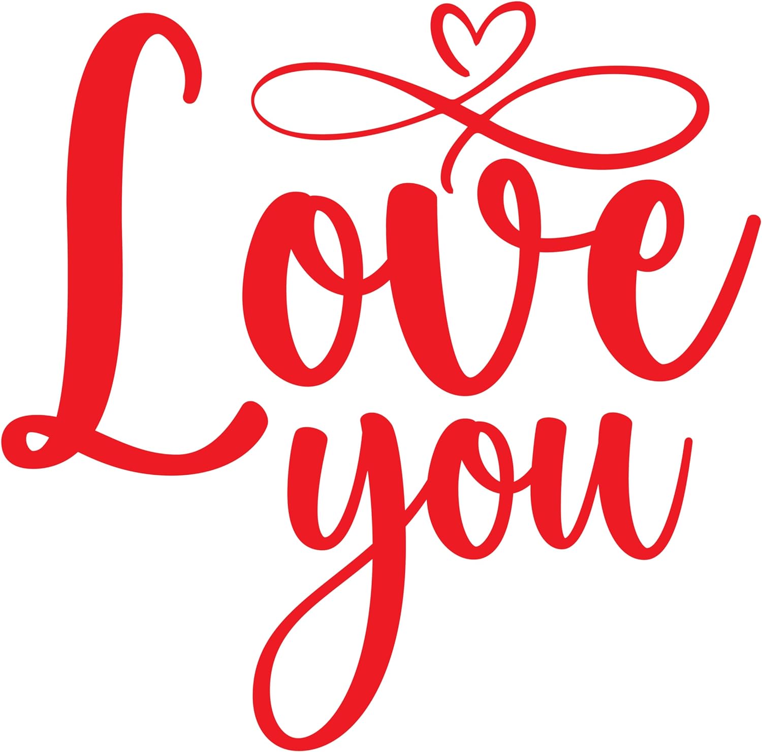 Inspirational Quote Love You Motivational Sticker Vinyl Decal Motivation Stickers- 5" Vinyl Sticker Waterproof