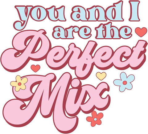 Inspirational Quote You and I are The Perfect Mix Motivational Sticker Vinyl Decal Motivation Stickers- 5