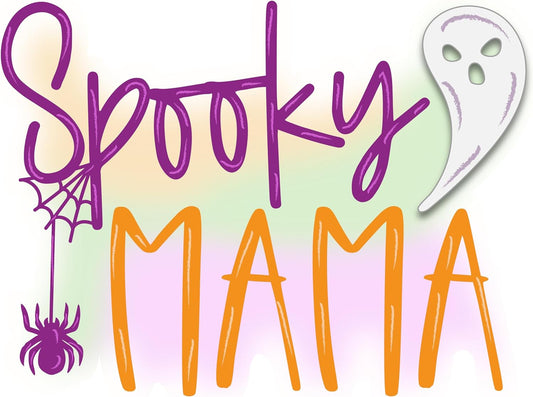 Inspirational Quote Spooky Mama Motivational Sticker Vinyl Decal Motivation Stickers- 5" Vinyl Sticker Waterproof