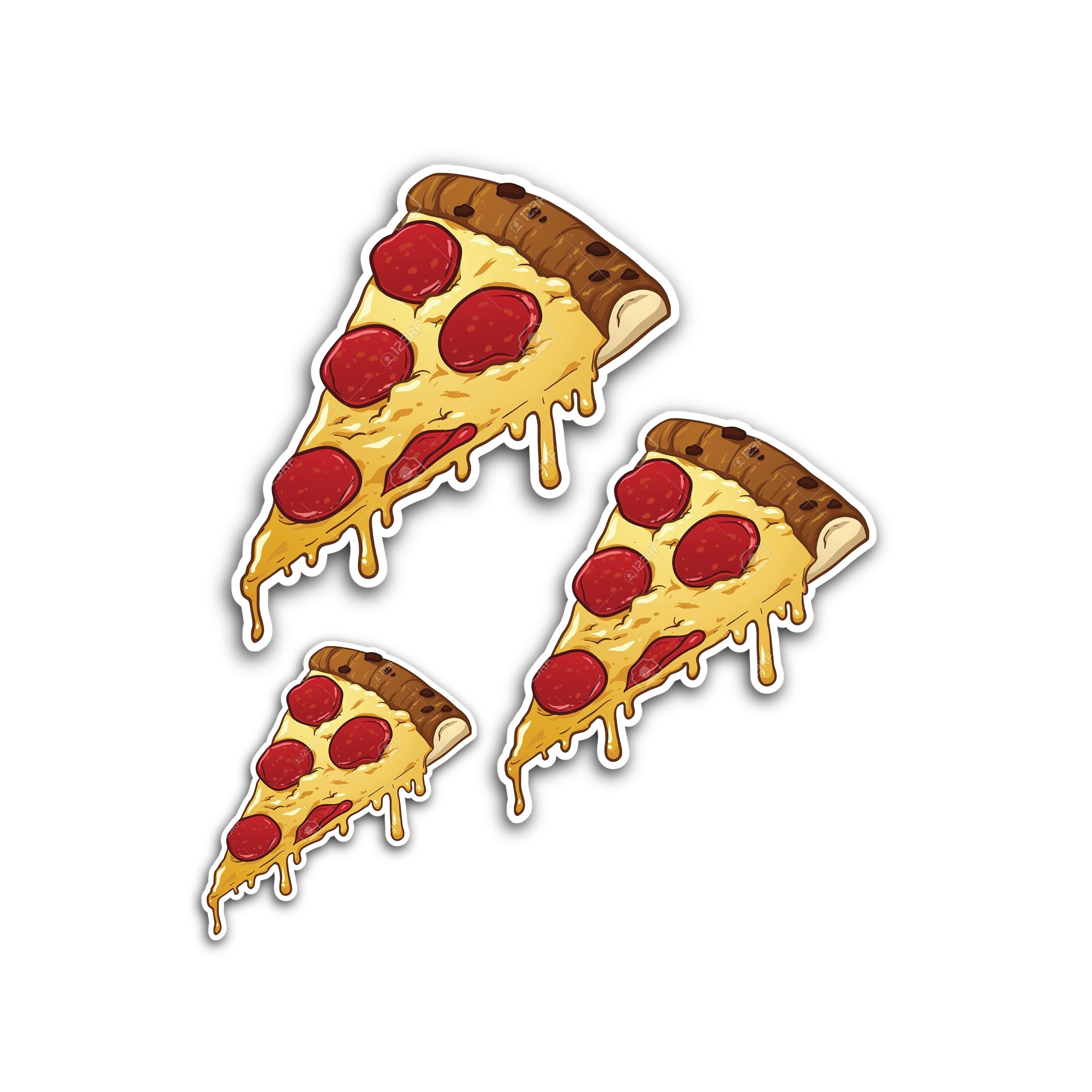 2 (Pieces) 3" and 5" JDM Lifestyle Logo Sticker, Waterproof Vinyl Decals for Many Purpose Like Cars,