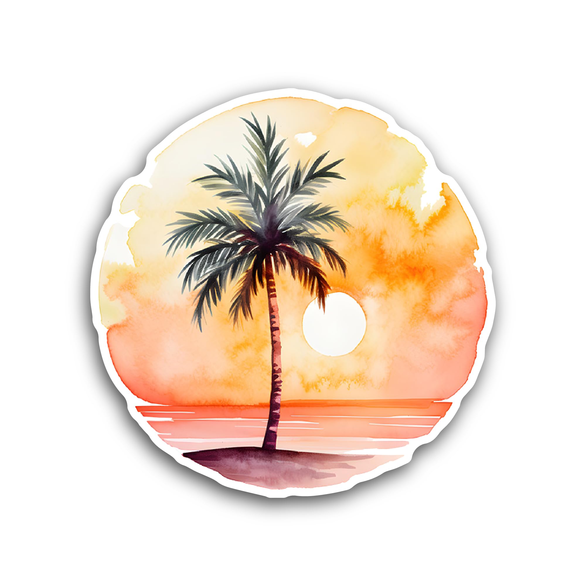 2 (Pieces) 3" and 5" Airborne Sticker, Waterproof Vinyl Decals for Many Purpose Like Cars, Trucks, L