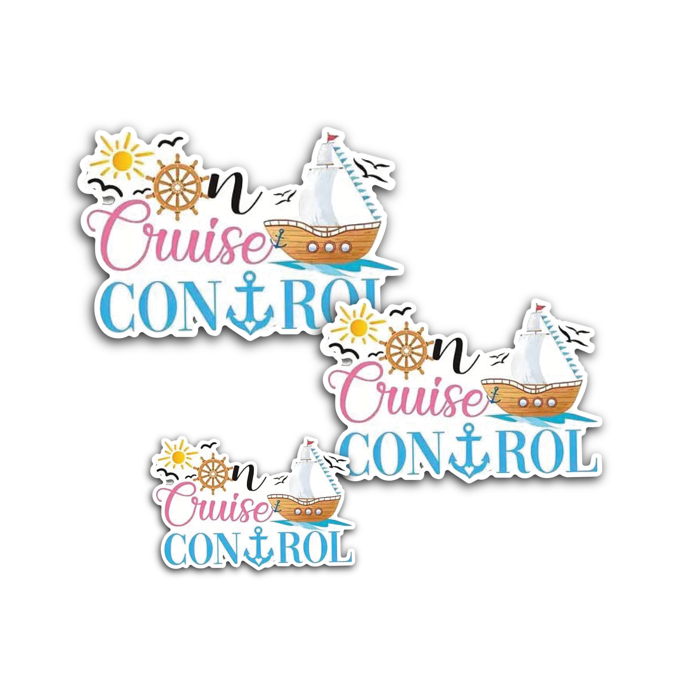 2 (Pieces) 3" and 5" Denali National Park Sticker, Waterproof Vinyl Decals for Many Purpose Like Car