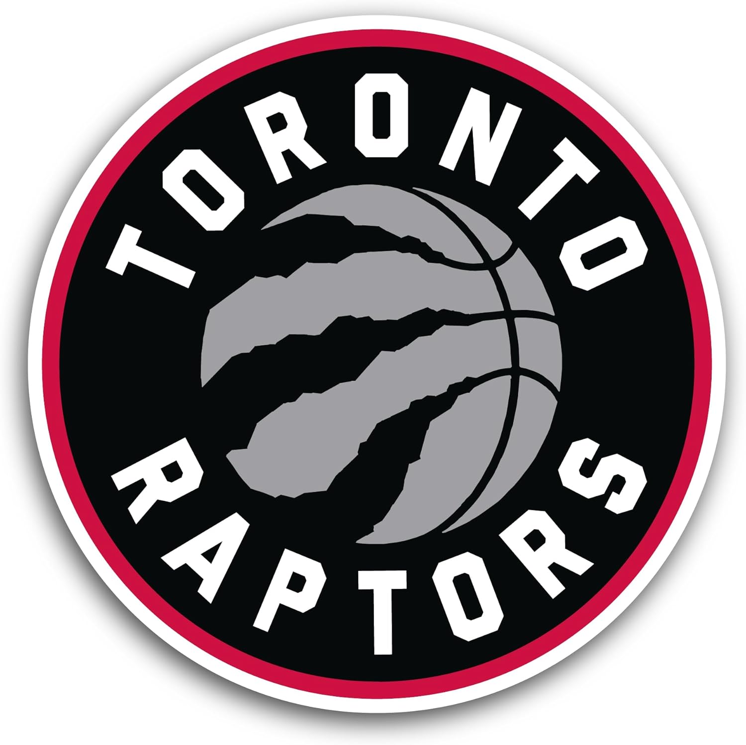 2 (Pieces) 3" and 5" Tor0nto Raptors Decal Sticker, Waterproof Vinyl Decals for Many Purpose Like Cars, Trucks, Laptops, Phones, Windows and More