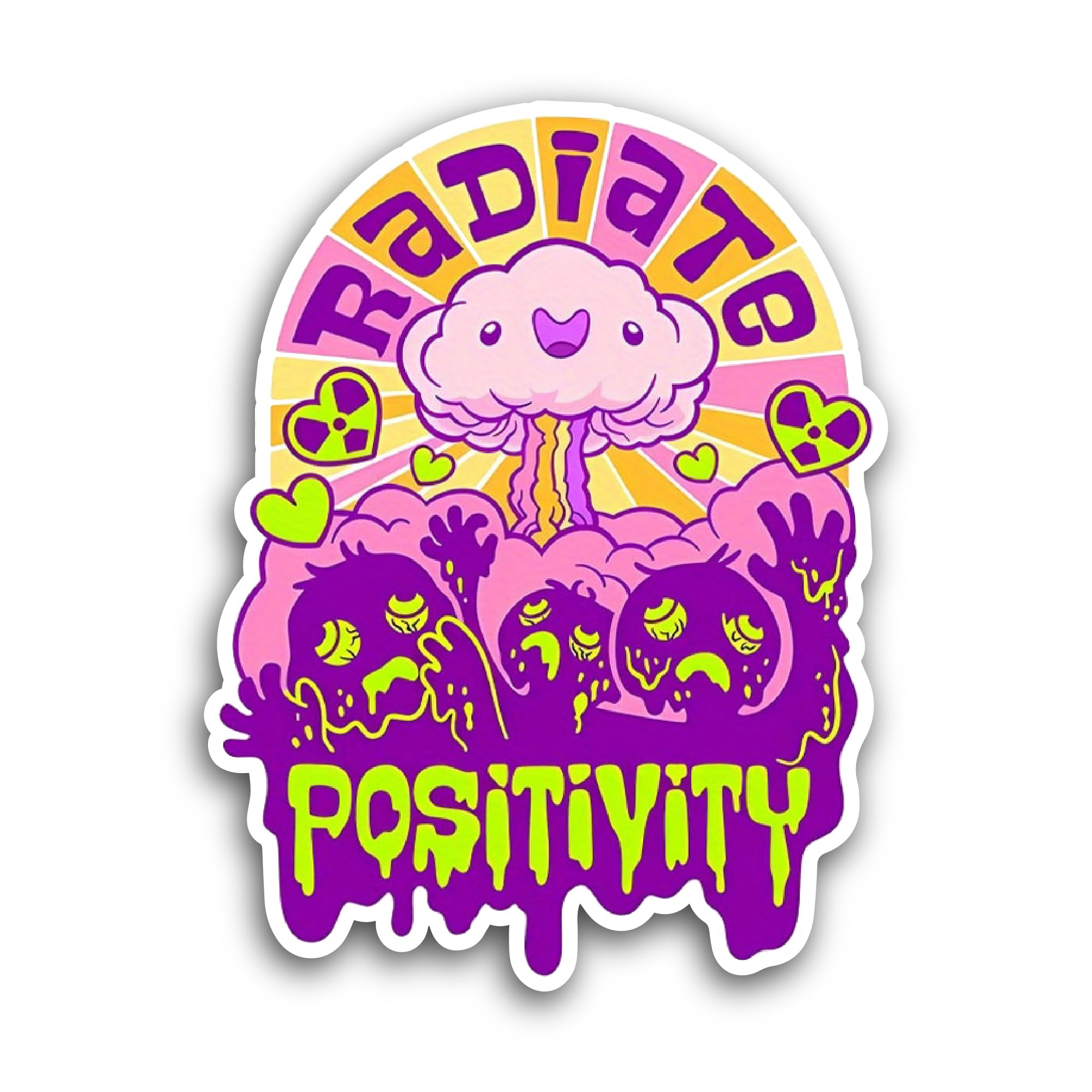 2 (Pieces) 3" and 5" Retro Greeting Chat Bubble Sticker, Waterproof Vinyl Decals for Many Purpose Li