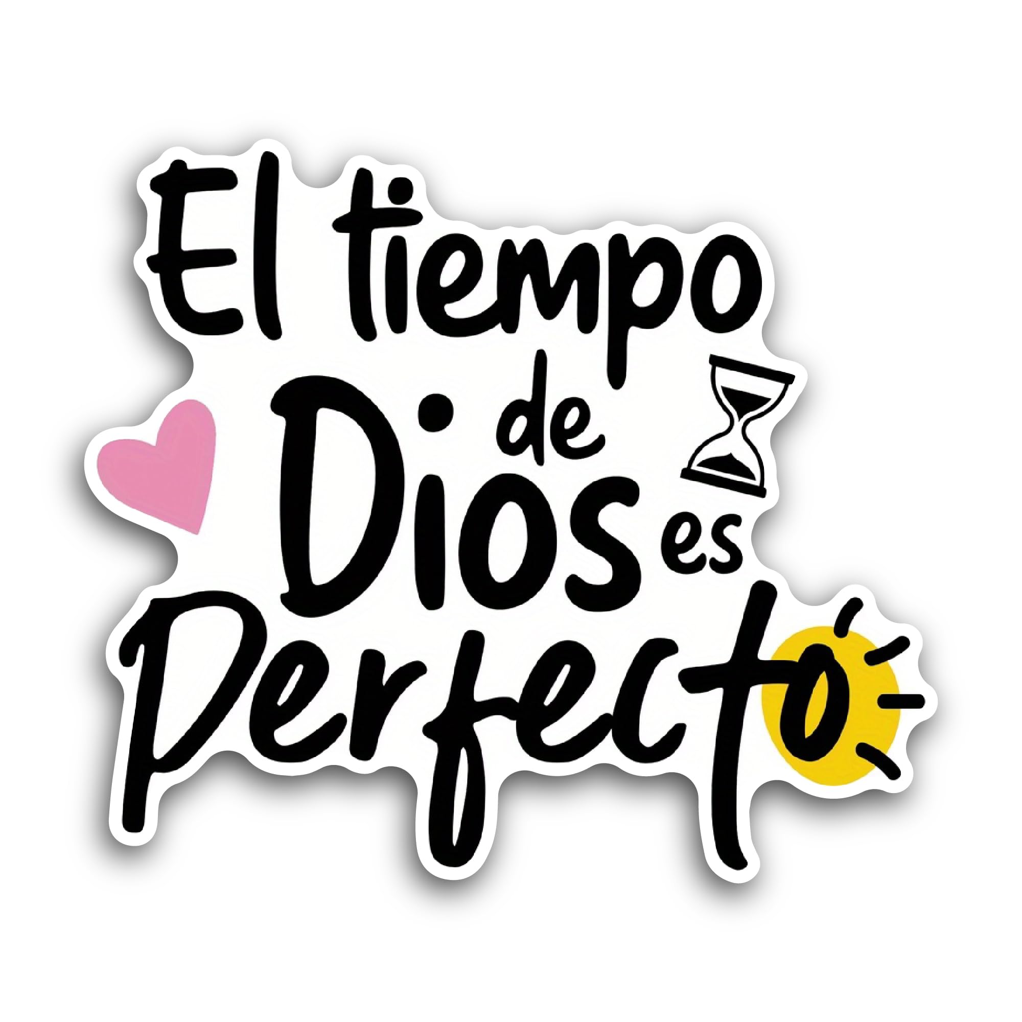 2 (Pieces) 3" and 5" Misty Path Sticker, Waterproof Vinyl Decals for Many Purpose Like Cars, Trucks,
