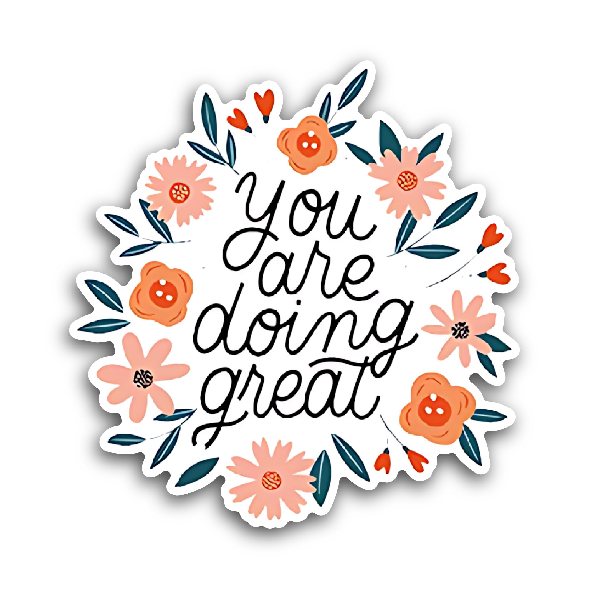 2 (Pieces) 3" and 5" Sweet Word Sticker, Waterproof Vinyl Decals for Many Purpose Like Cars, Trucks,