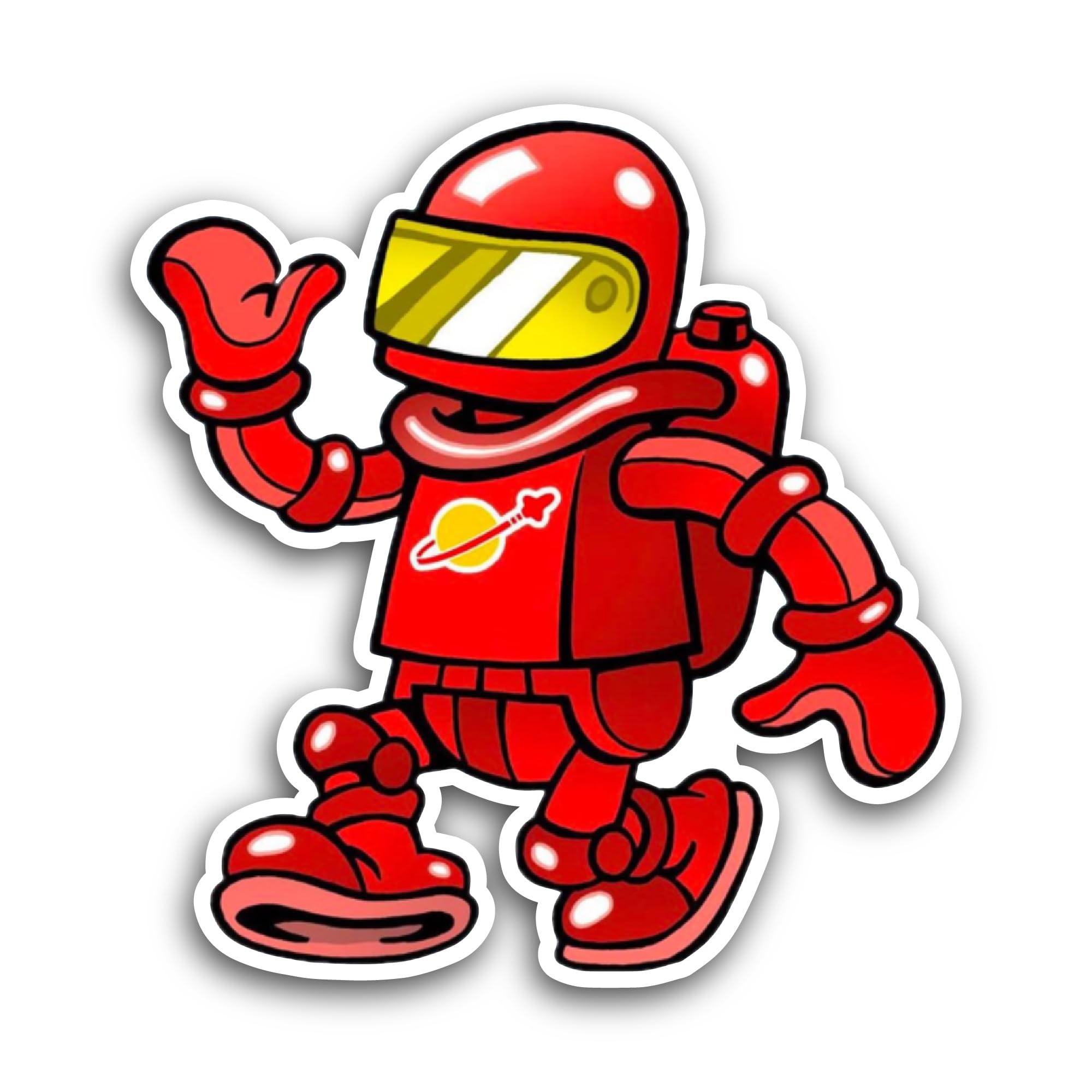 2 (Pieces) 3" and 5" 0range Sticker, Waterproof Vinyl Decals for Many Purpose Like Cars, Trucks, Lap