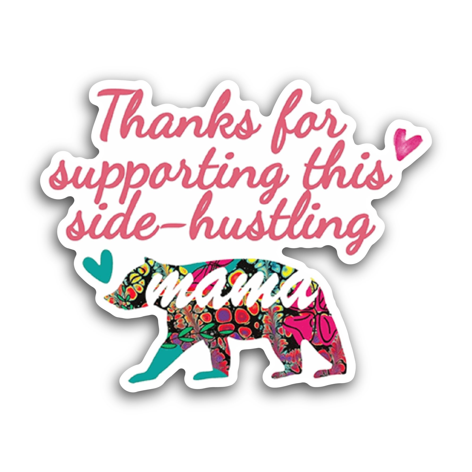 2 (Pieces) 3" and 5" Leading The Charge Sticker, Waterproof Vinyl Decals for Many Purpose Like Cars,