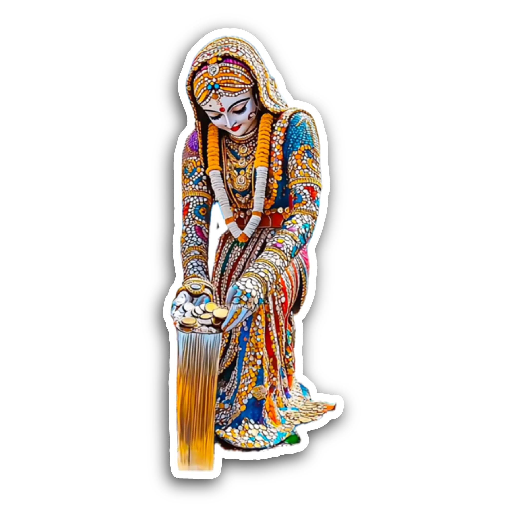 2 (Pieces) 3" and 5" The Perfect Pour Sticker, Waterproof Vinyl Decals for Many Purpose Like Cars, T