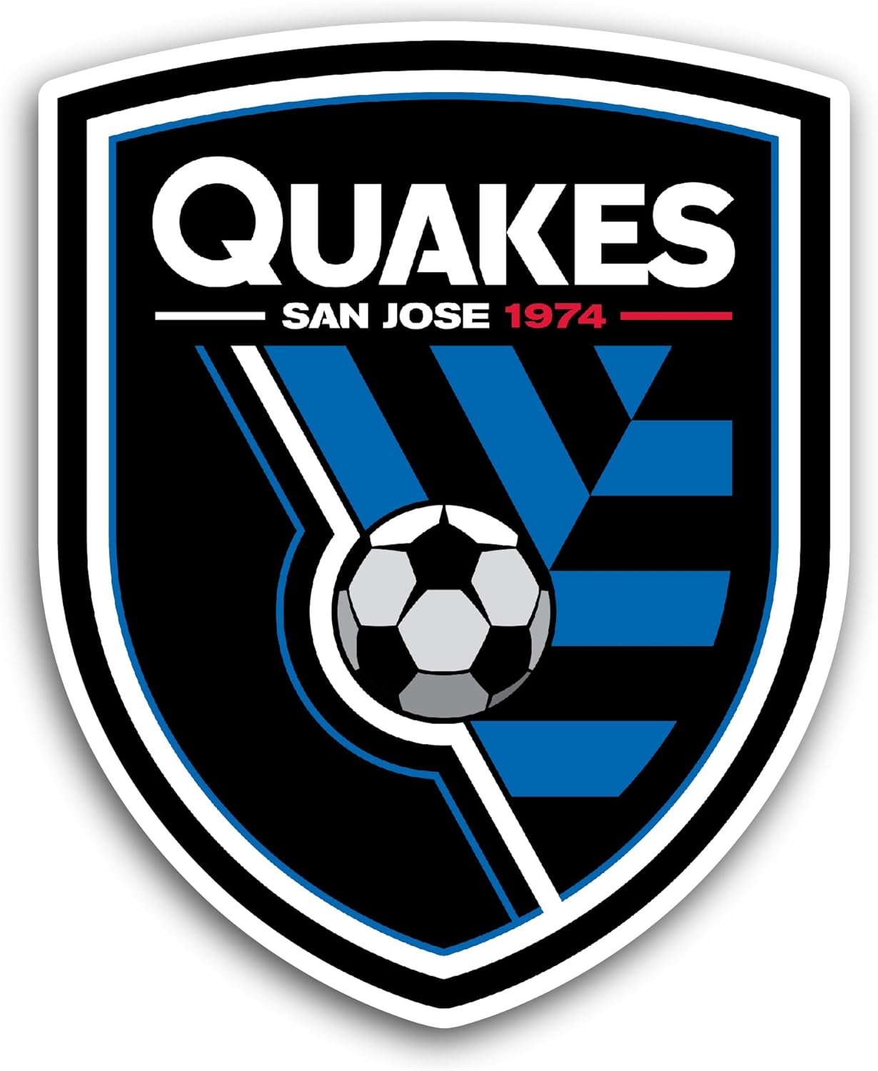 2 (Pieces) 3" and 5" San J0se Sticker, Waterproof Vinyl Decals for Many Purpose Like Cars, Trucks, Laptops, Phones, Windows and More