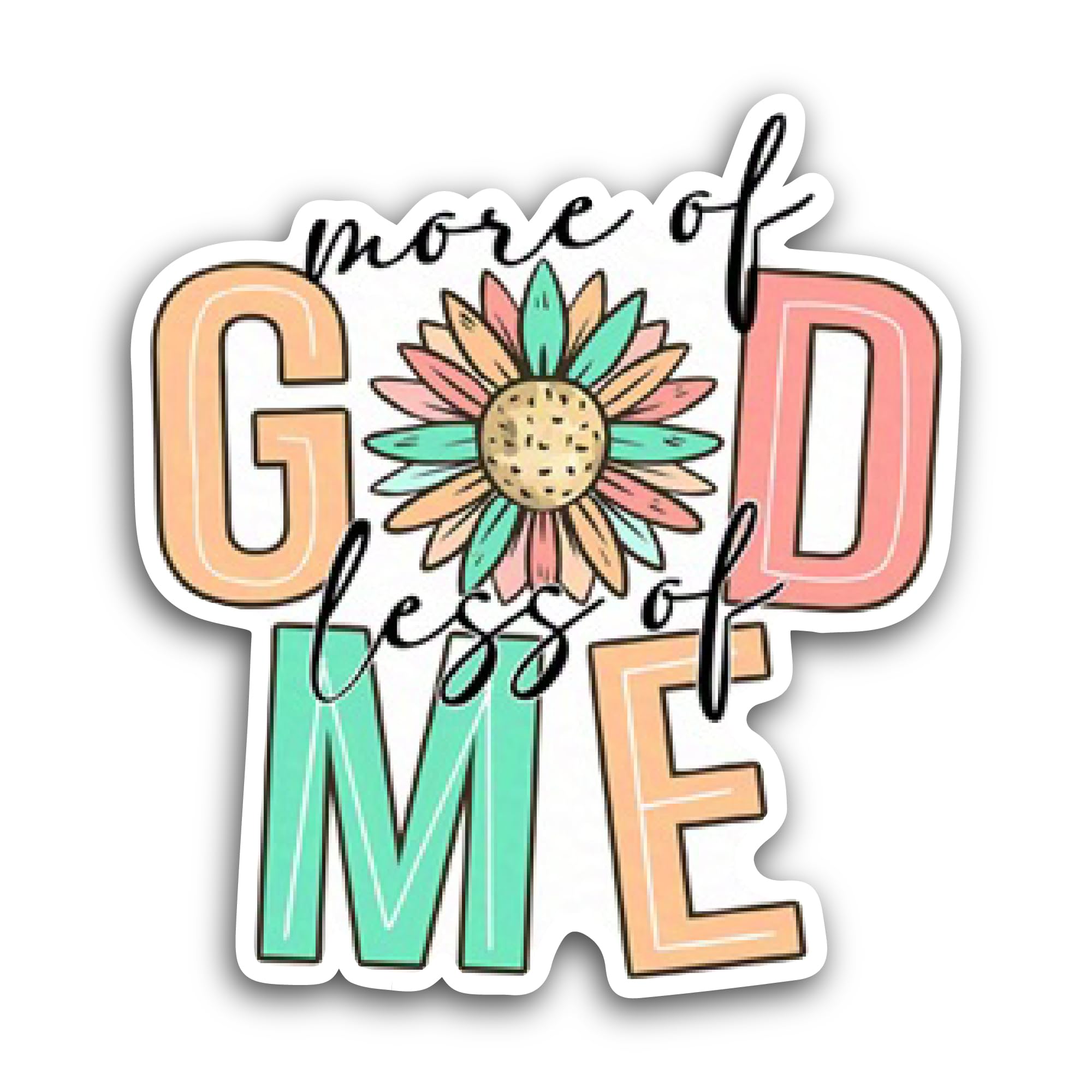 2 (Pieces) 3" and 5" Love for Mom Sticker, Waterproof Vinyl Decals for Many Purpose Like Cars, Truck