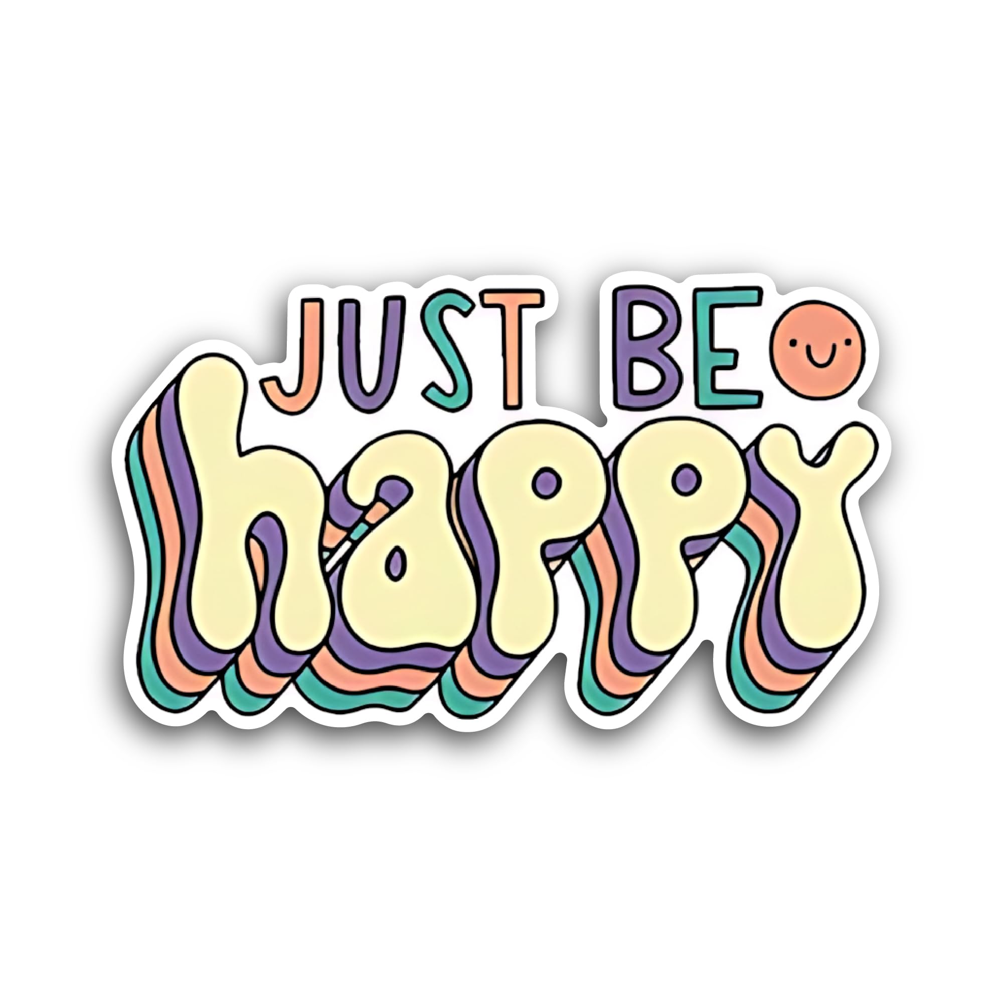 2 (Pieces) 3" and 5" LOL Text Sticker, Waterproof Vinyl Decals for Many Purpose Like Cars, Trucks, L
