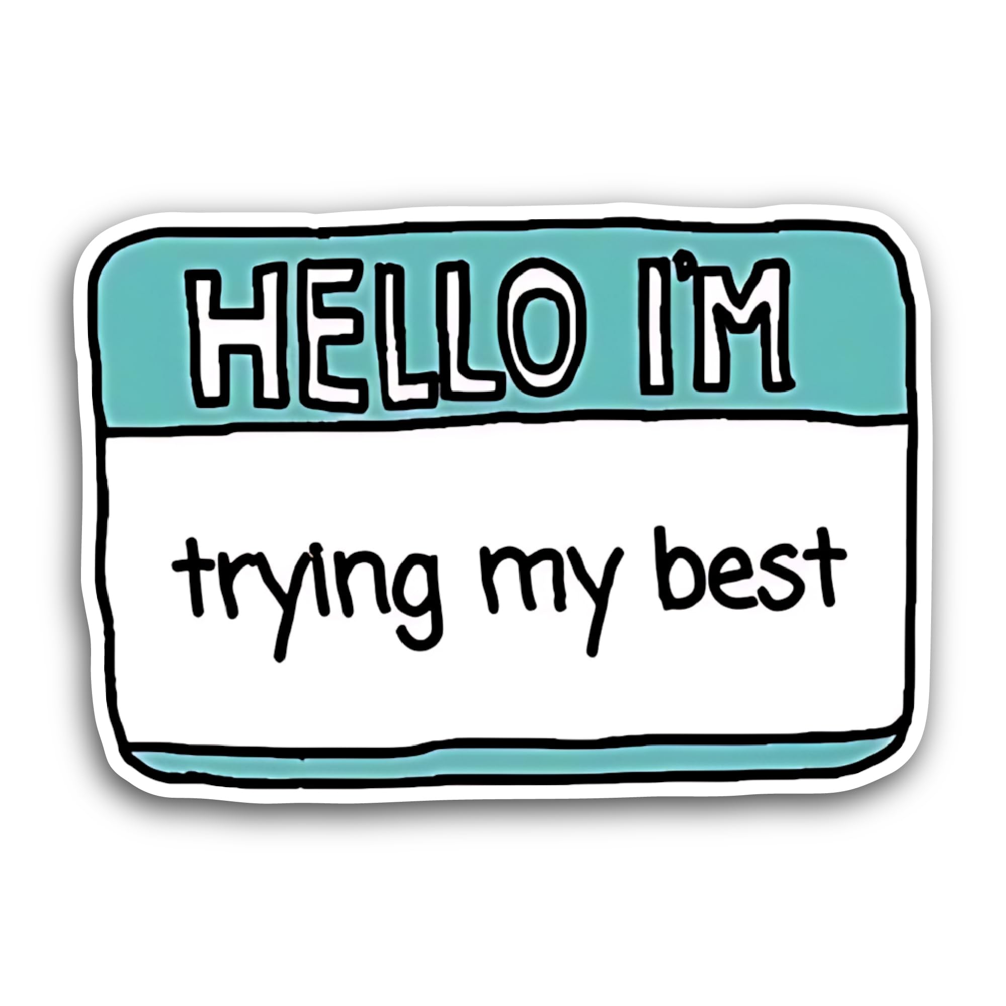 2 (Pieces) 3" and 5" Pop Goat Sticker, Waterproof Vinyl Decals for Many Purpose Like Cars, Trucks, L
