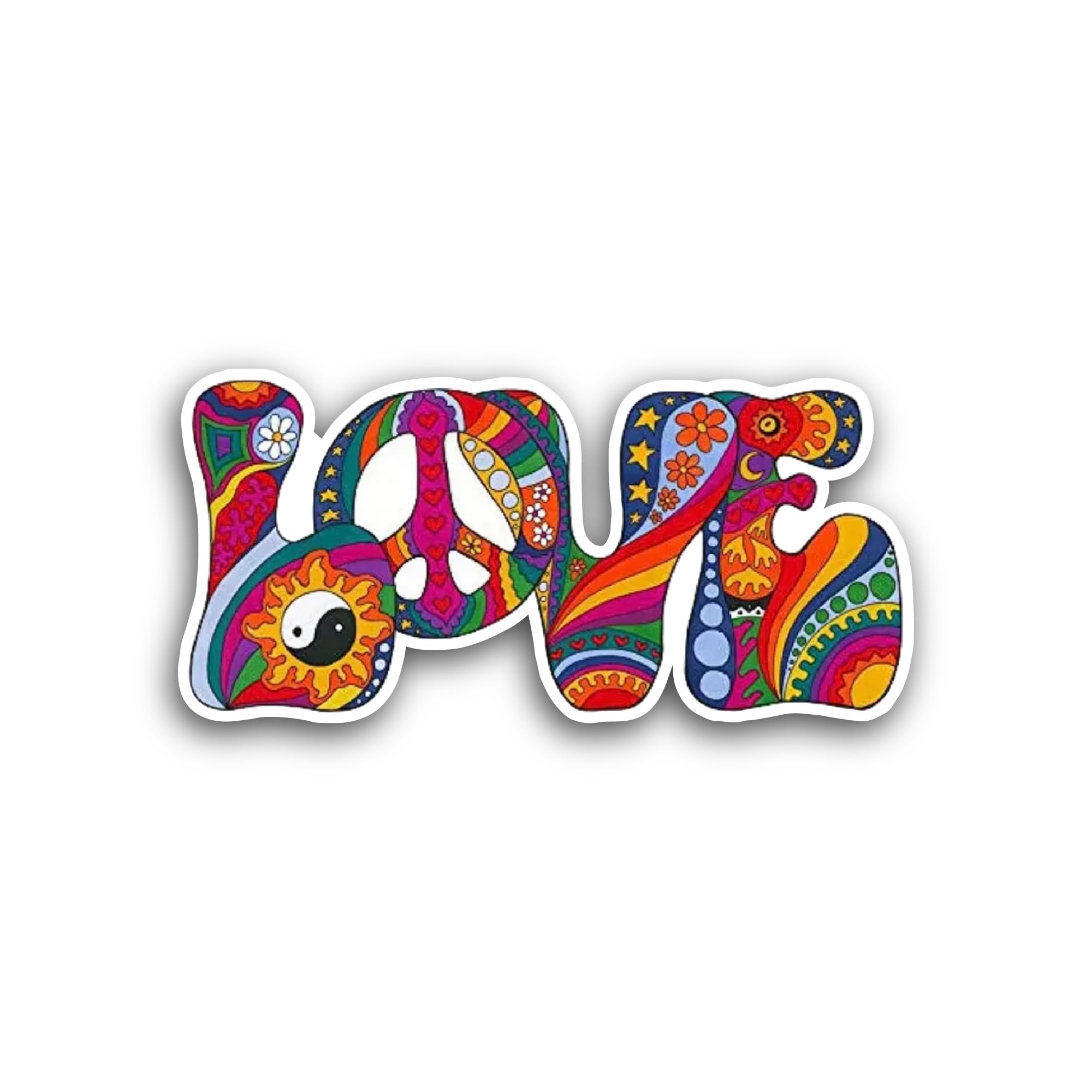 2 (Pieces) 3" and 5" Tree Decor Crew Sticker, Waterproof Vinyl Decals for Many Purpose Like Cars, Tr