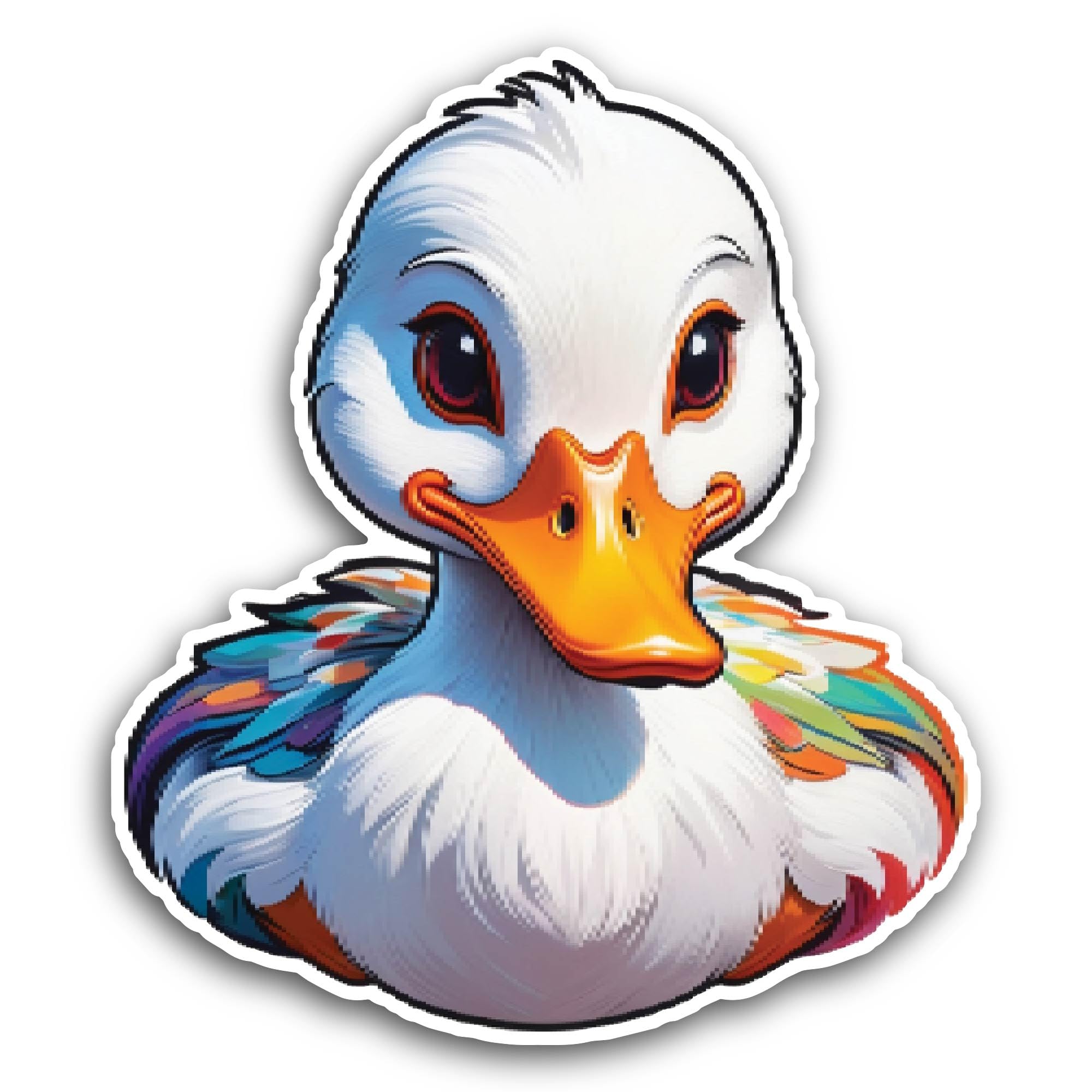 2 (Pieces) 3" and 5" Good Vibes Only Sticker, Waterproof Vinyl Decals for Many Purpose Like Cars, Tr