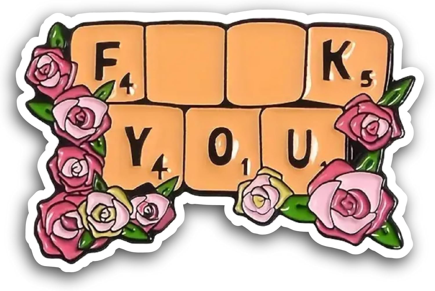 2 (Pieces) 3" and 5" Keyboard Keys with Flowers Sticker, Waterproof Vinyl Decals for Many Purpose Like Cars, Trucks, Laptops, Phones, Windows and More (Copy)