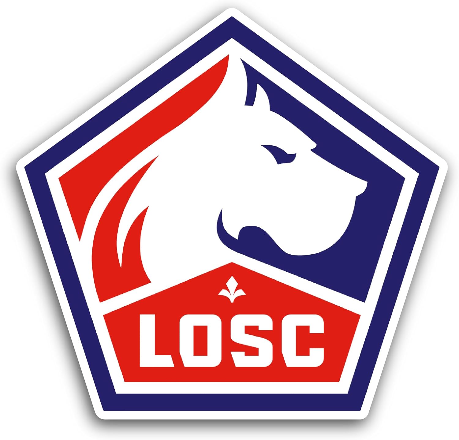 2 (Pieces) 3" and 5" LOSC Sticker, Waterproof Vinyl Decals for Many Purpose Like Cars, Trucks, Laptops, Phones, Windows and More