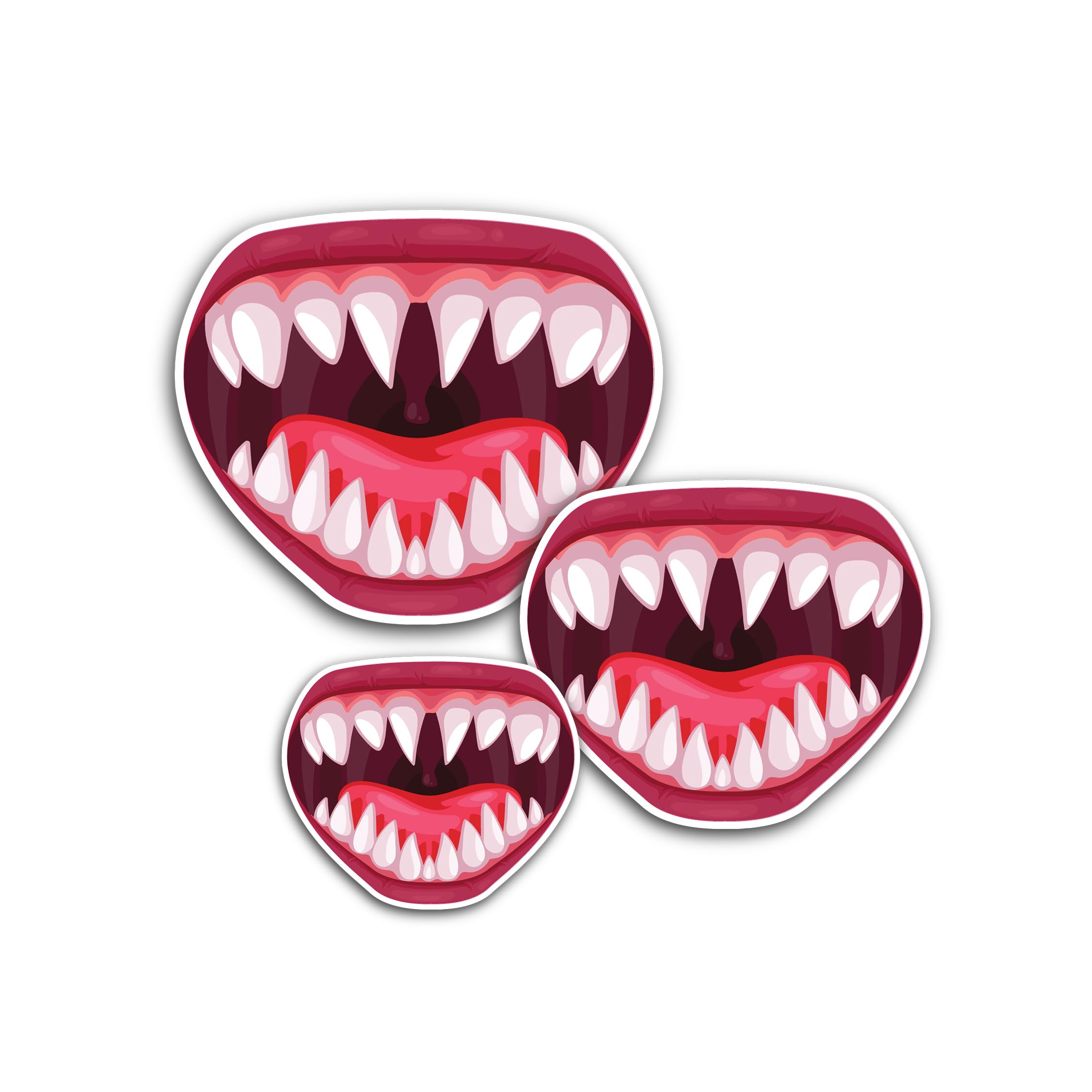 2 (Pieces) 3" and 5" Gas,Grass Sticker, Waterproof Vinyl Decals for Many Purpose Like Cars, Trucks, 