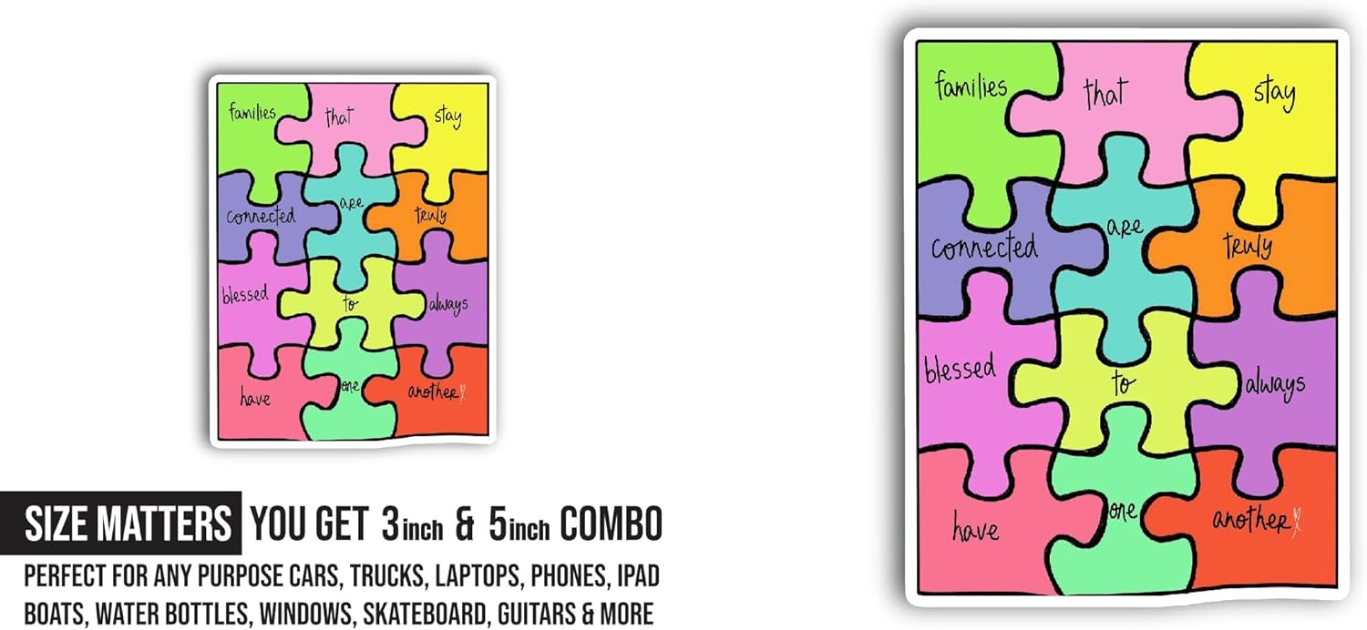 2 (Pieces) 3" and 5" Life Has No Rewind Sticker, Waterproof Vinyl Decals for Many Purpose Like Cars, Laptops, Phones, Windows and More